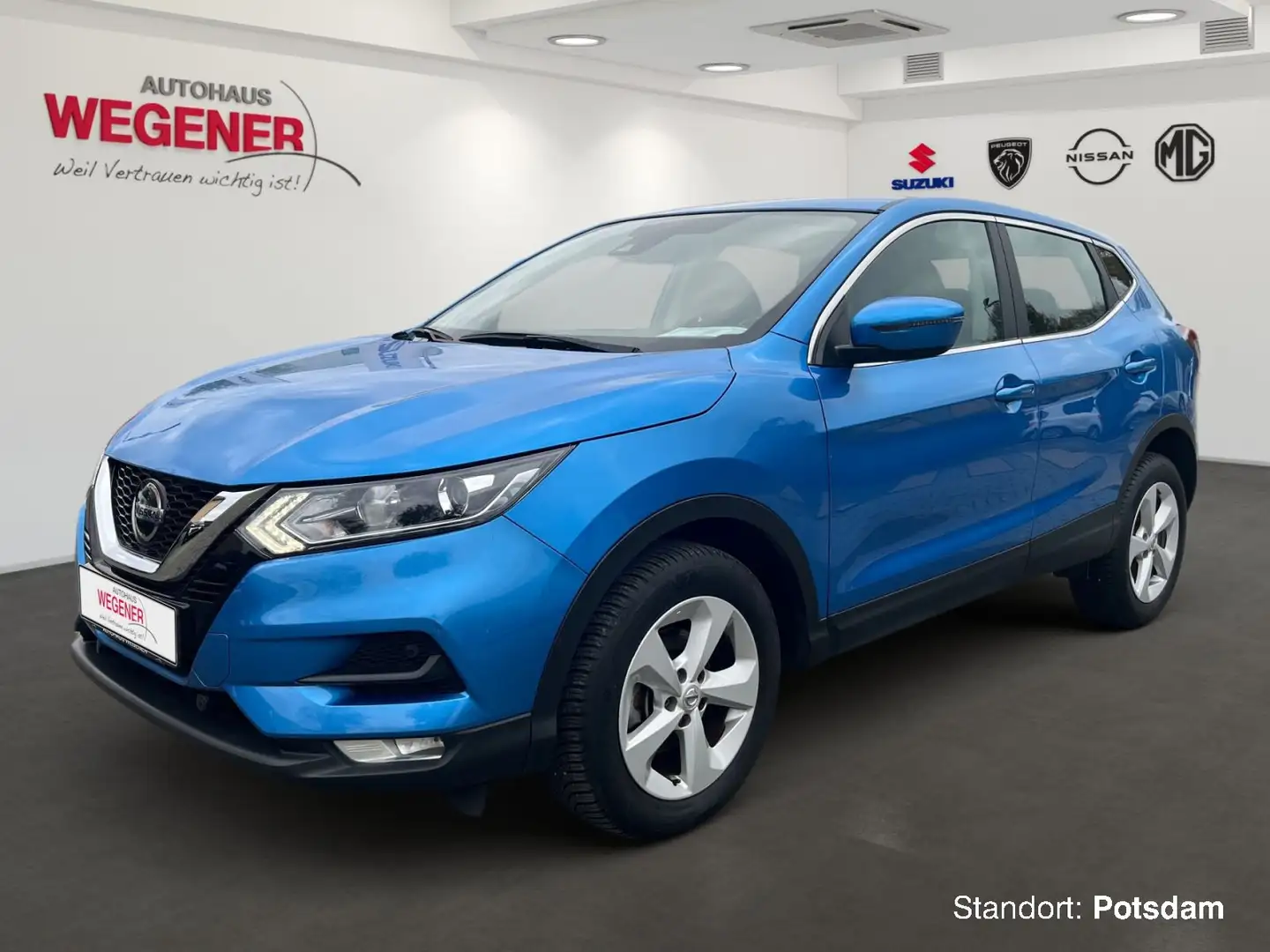 Nissan Qashqai QASHQAI ACENTA AT 1.3 DIG-T +KAMERA+SHZ+CARPLAY+ Blau - 1