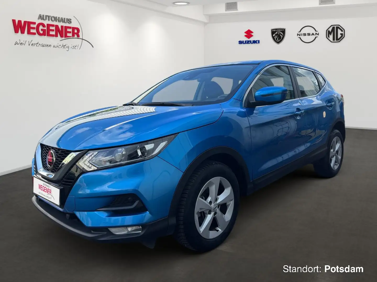 Nissan Qashqai QASHQAI ACENTA AT 1.3 DIG-T +KAMERA+SHZ+CARPLAY+ Bleu - 1