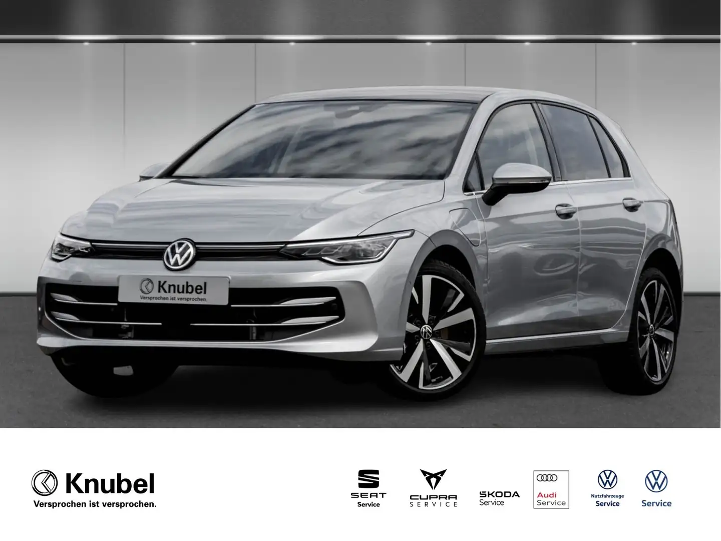 Volkswagen Golf VIII Style eHybrid IQ.LIGHT/NAVI/AHK/S-DACH Silber - 1