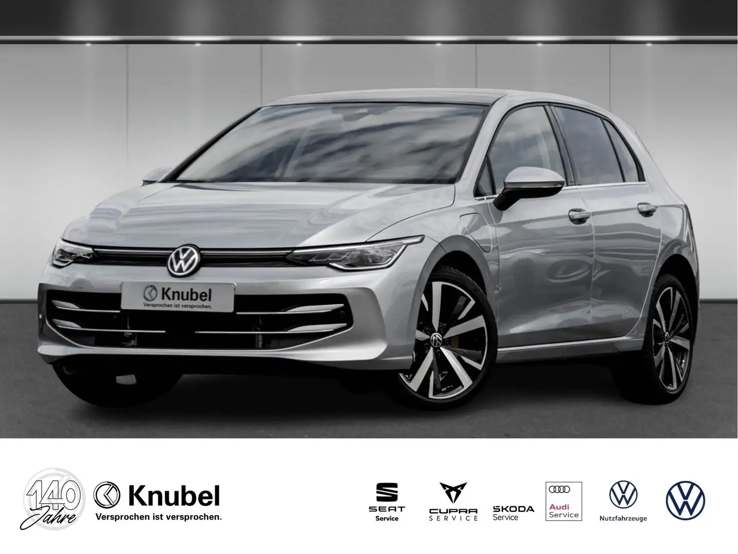 Volkswagen Golf VIII Style eHybrid IQ.LIGHT/NAVI/AHK/S-DACH Silber - 1