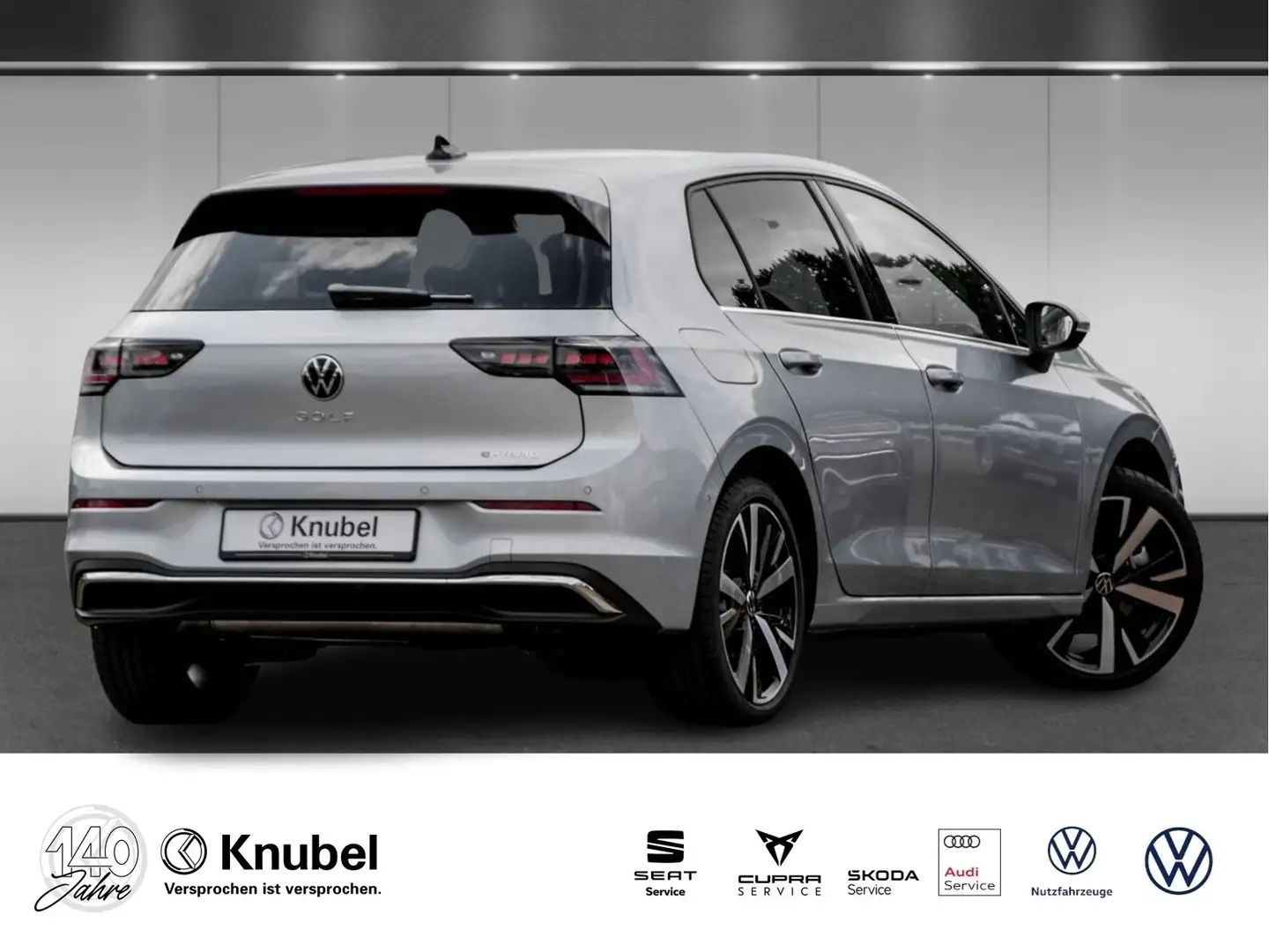 Volkswagen Golf VIII Style eHybrid IQ.LIGHT/NAVI/AHK/S-DACH Silber - 2