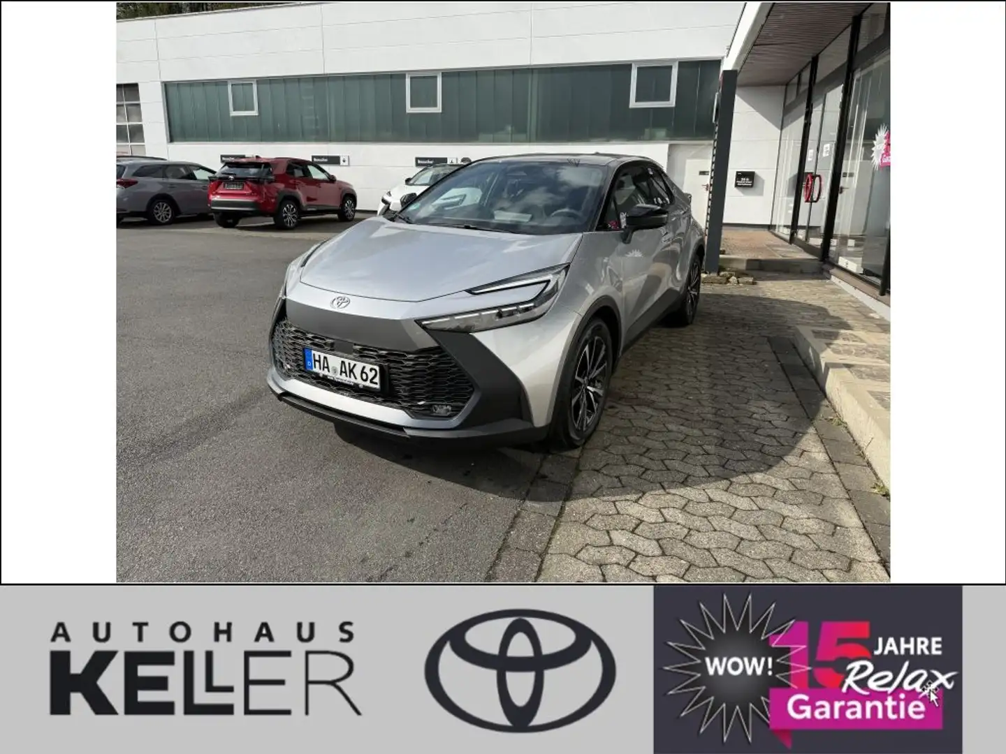 Toyota C-HR 2.0 Hybrid Teamplayer Silber - 1