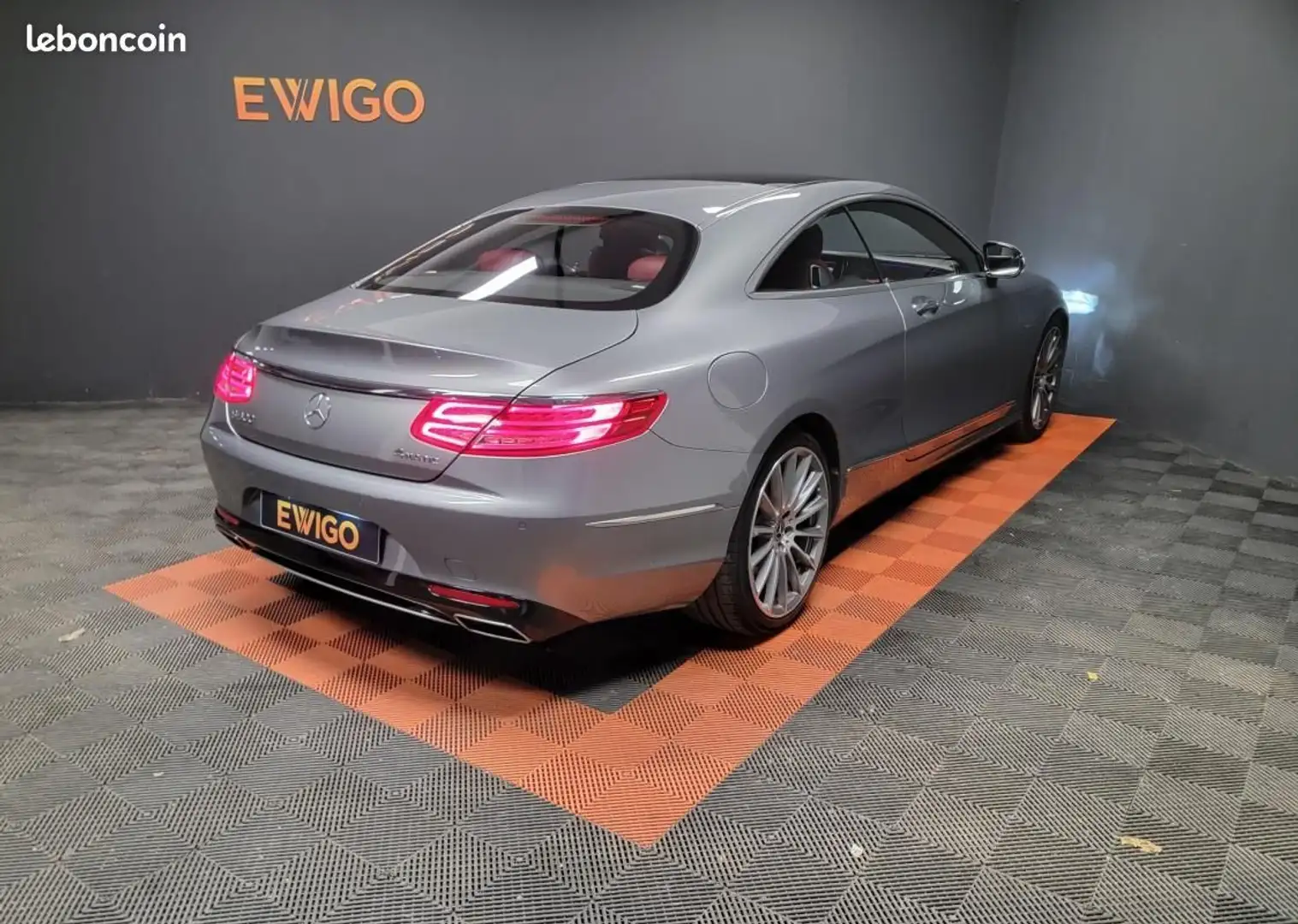 Mercedes-Benz S 500 Mercedes S500 COUPE 4.7 455ch EDITION-1 4MATIC BVA7 IMMAT FRANCE Gris - 2