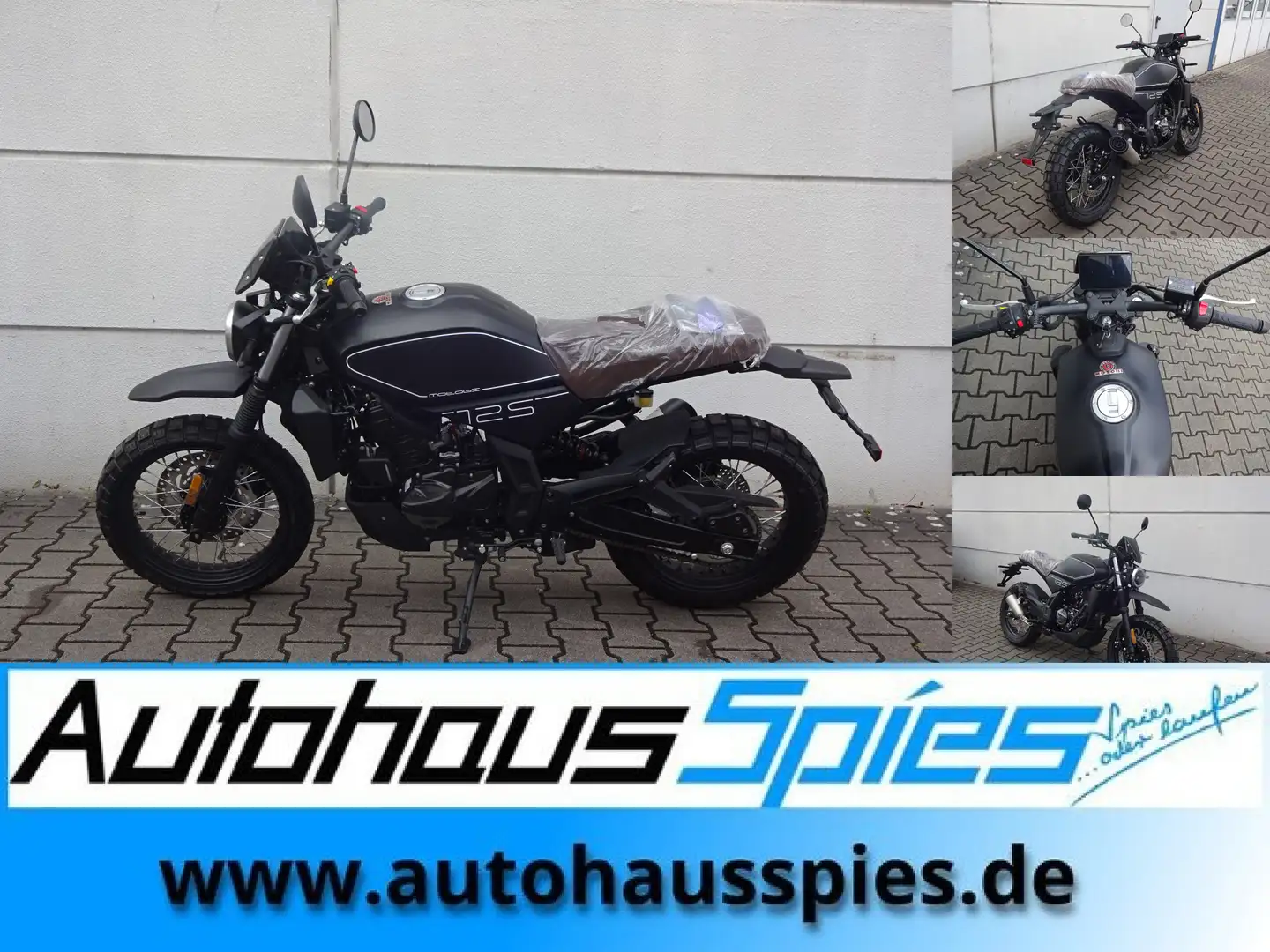 Motobi DL 125 Scrambler ABS EFi EURO5 Black - 1