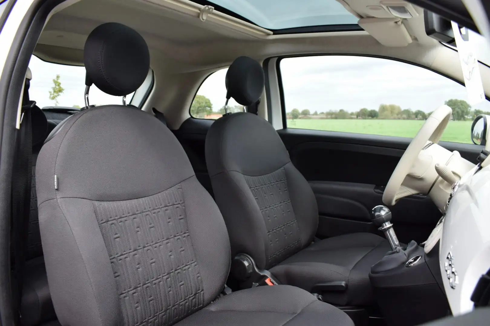 Fiat 500 1.0 Dolcevita Hybrid, CarPlay/Cruise/PDC/Pano/NEW Blanco - 2