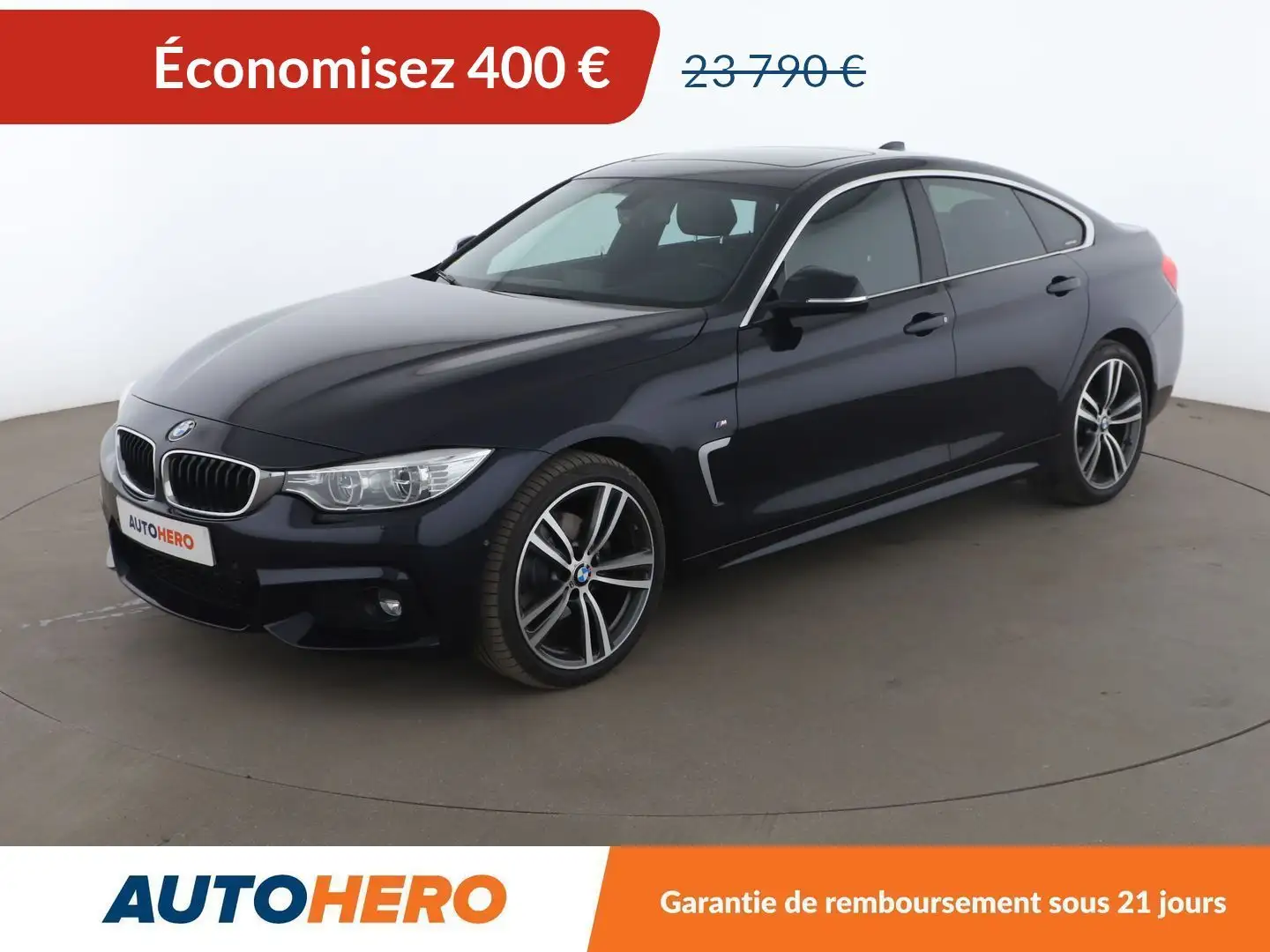 BMW 420 Gran Coupé 420d xDrive M Sport BVA8 Bleu - 1