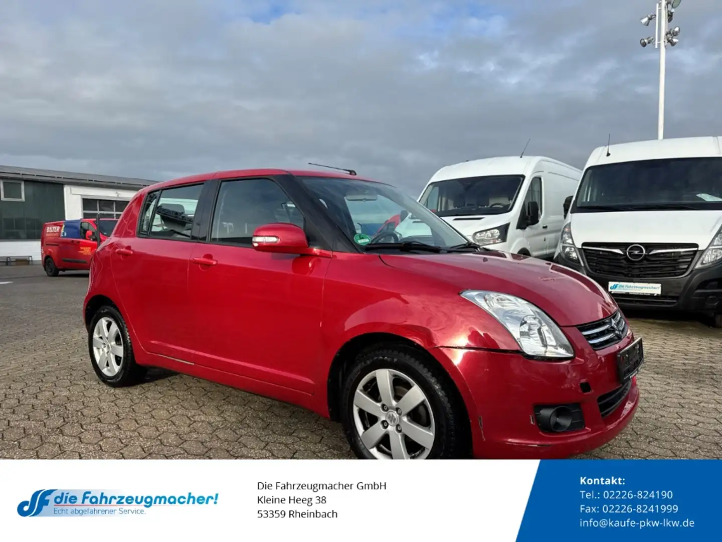 Suzuki Swift Limited 25 Keyless Entry Alu Klima*EXPORT Rot - 1