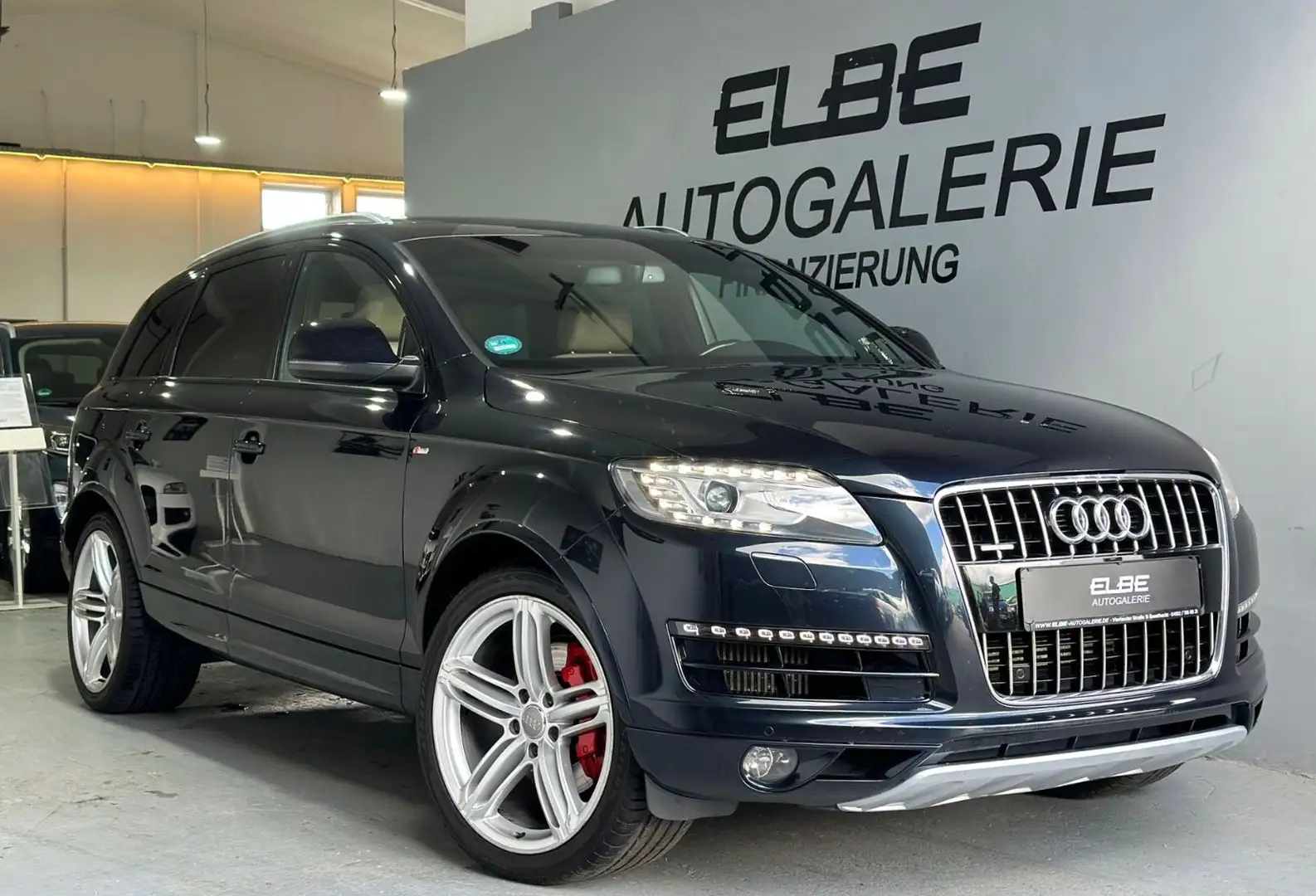 Audi Q7 3.0 TDI quattro Tiptronic 7-Sitzer Voll Leder Blau - 1