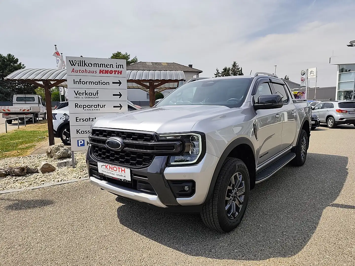 Ford Ranger Ranger Doppelkabine Wildtrak e-4WD 2,0 EcoBlue ... Silber - 1
