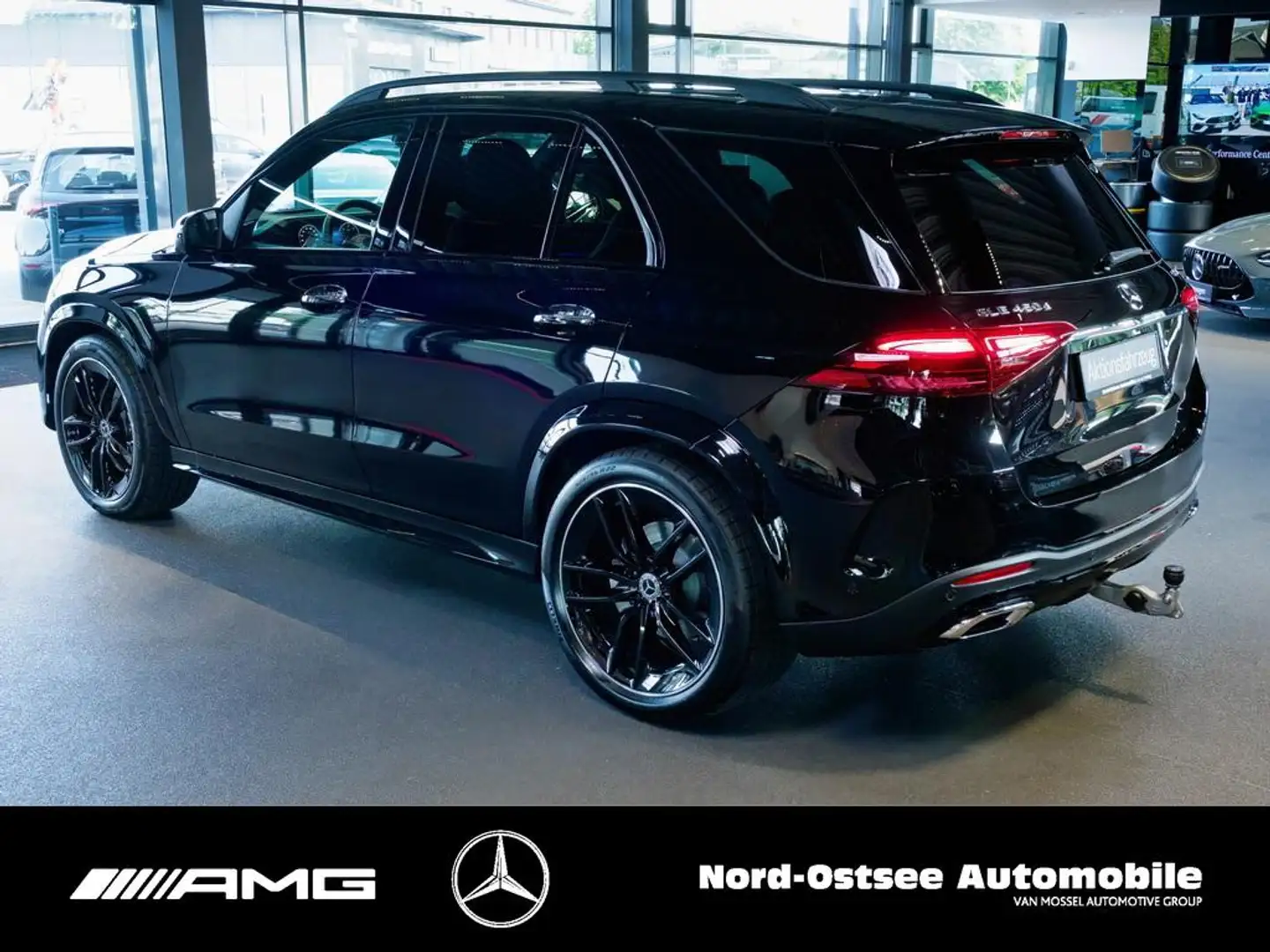 Mercedes-Benz GLE 450 d 4m AMG NIGHT PANO AHK STANDHZG HUD Noir - 2