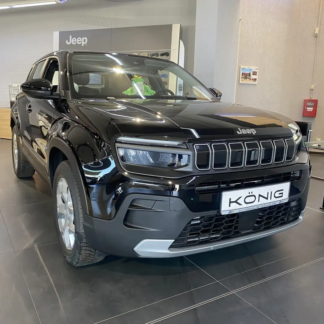 Jeep Avenger Benziner MY24 Altitude 1.2 T3 100 PS Schwarz - 2