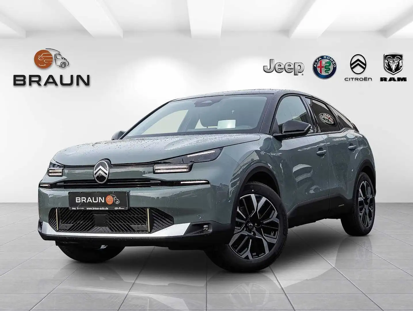 Citroen C4 Elektro e-156 MAX Grün - 1