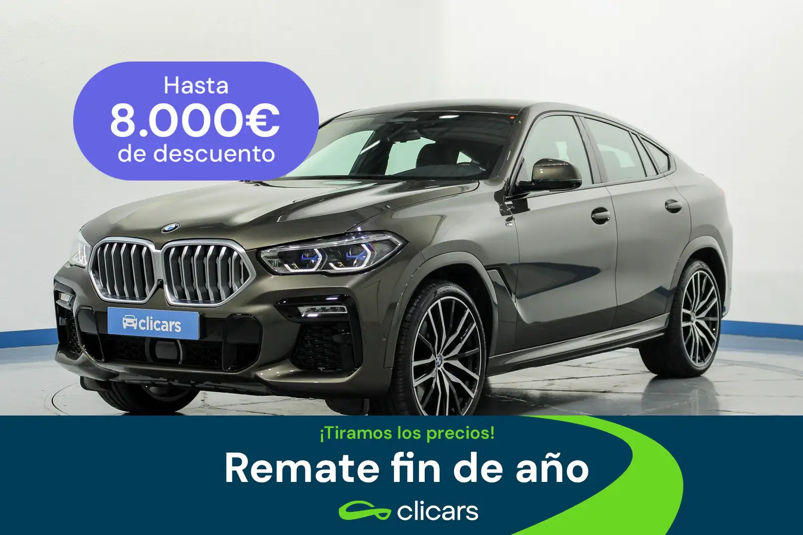 BMW X6 xDrive 30dA Verde - 1