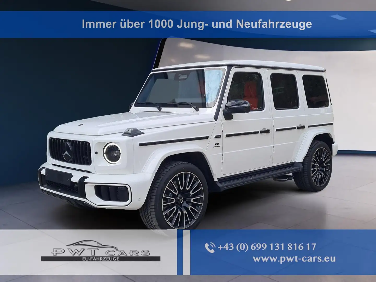 Mercedes-Benz G 63 AMG (465.250) AHK+Superior+Wärme+Komfort+MBU... Weiß - 1