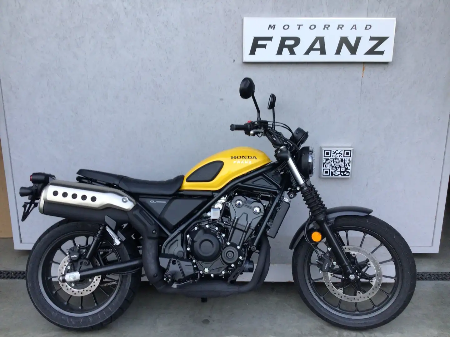 Honda CL 500 Gelb - 1