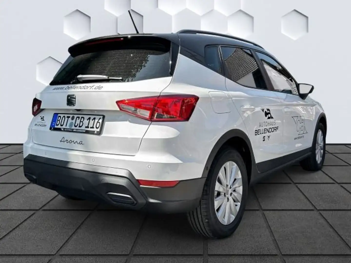 SEAT Arona 1.0 TSI Style AHK Fahrass. M Sitzh. Kessy Weiß - 2