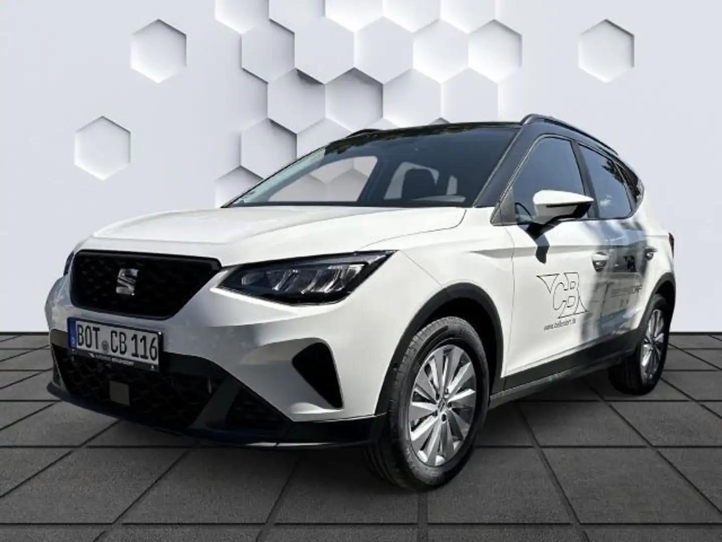 SEAT Arona 1.0 TSI Style AHK Fahrass. M Sitzh. Kessy Weiß - 1