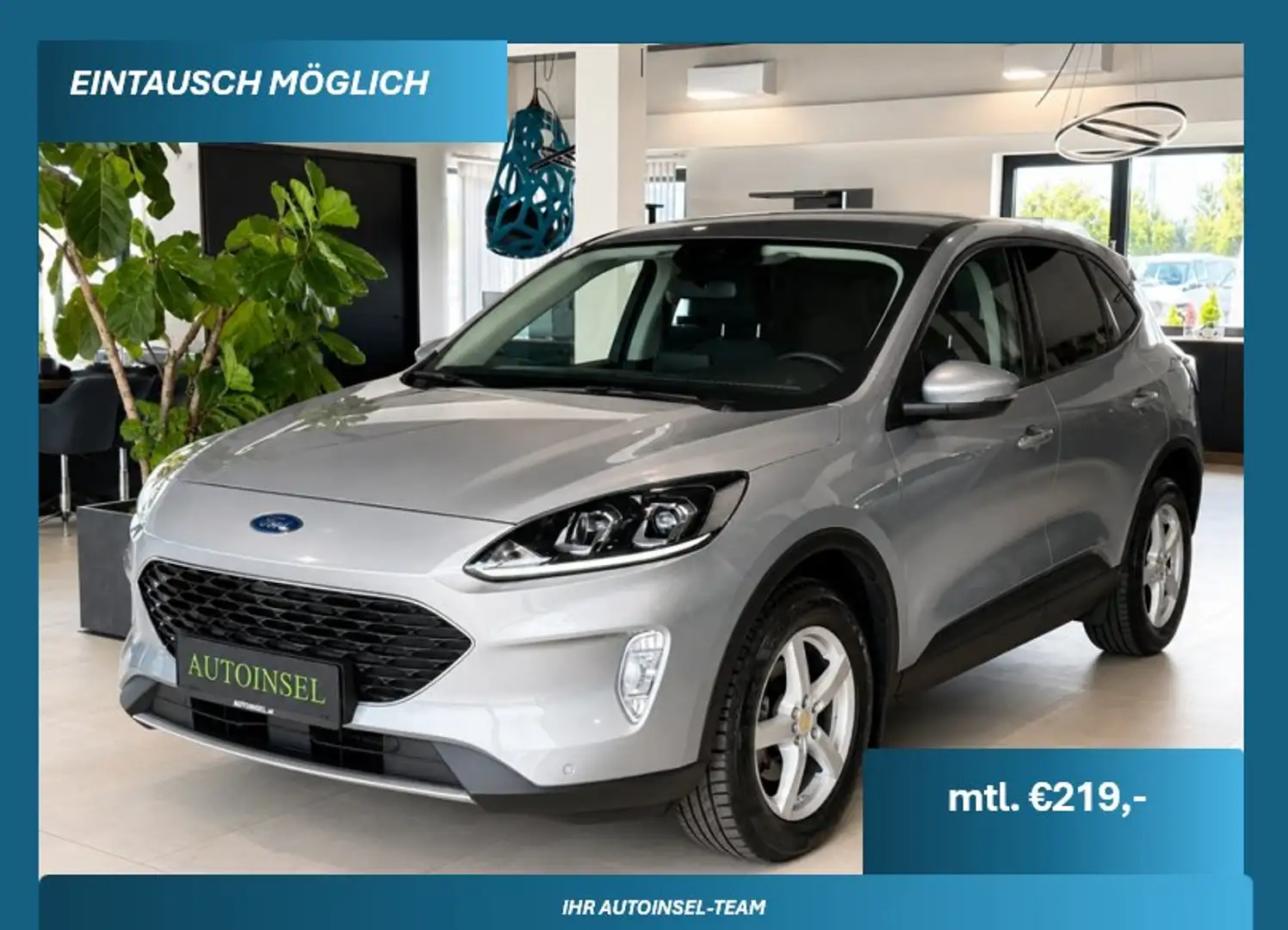 Ford Kuga Cool Allrad Aut. Navi-LED-AHK-Tempomat-1.Besitz Grau - 1