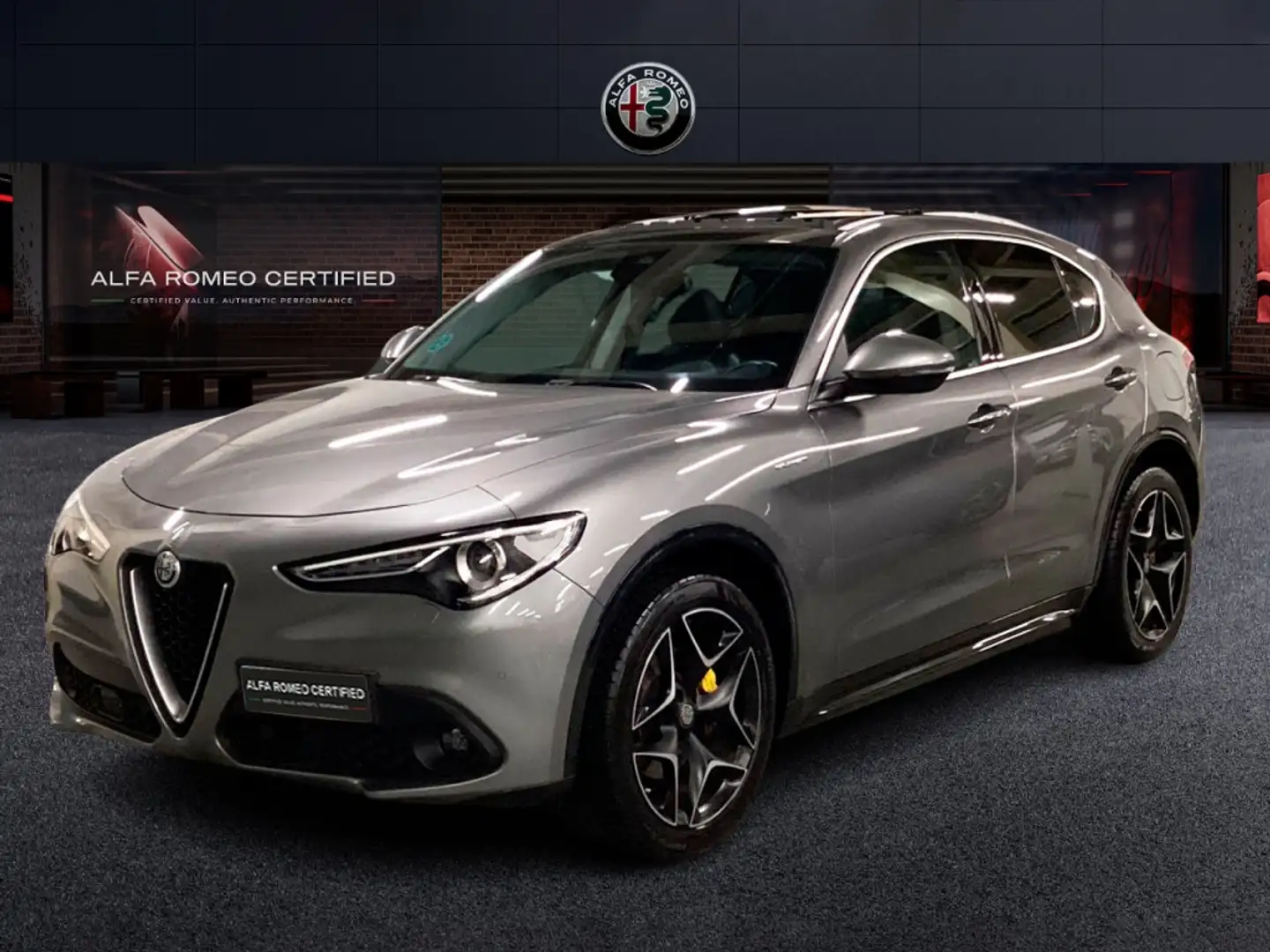 Alfa Romeo Stelvio 2.2 D TURBO 154KW TI AUTO 4WD 5P Gris - 1