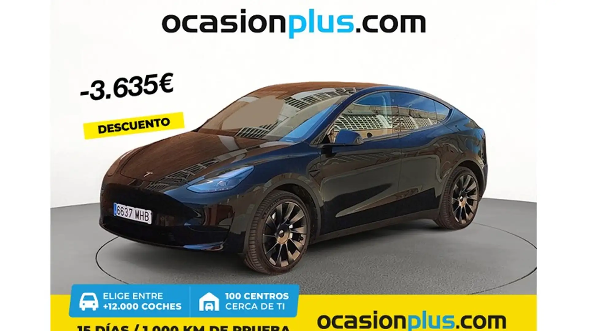 Tesla Model Y Gran Autonomía RWD Negro - 1