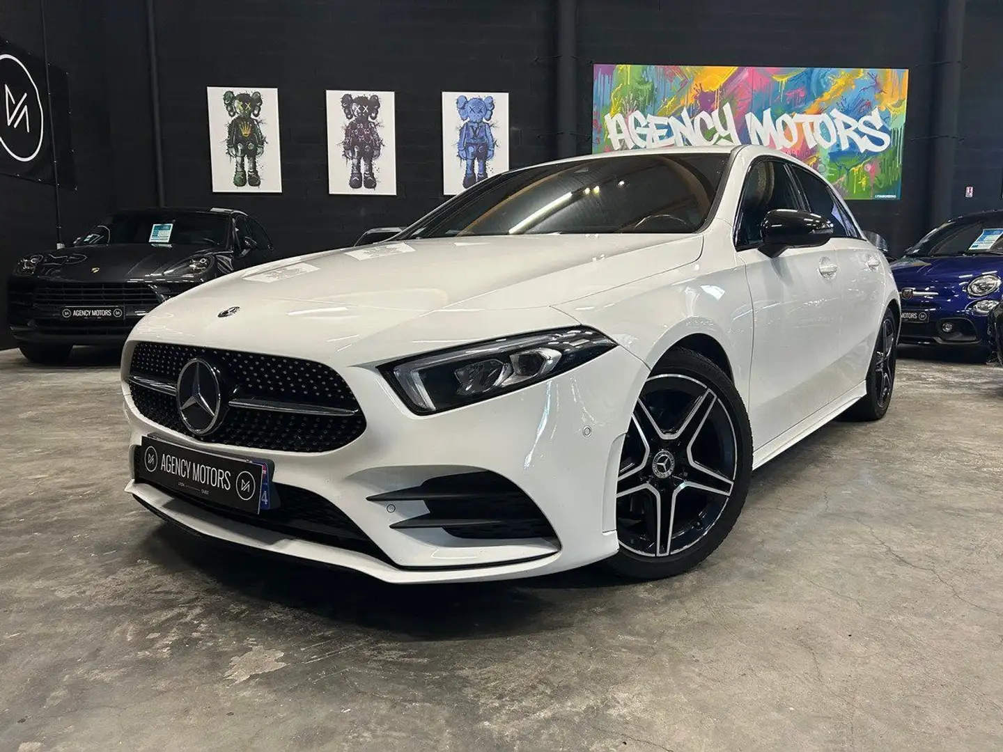 Mercedes-Benz A 180 180 D AMG LINE BVA 2018 *Historique* Blanco - 1