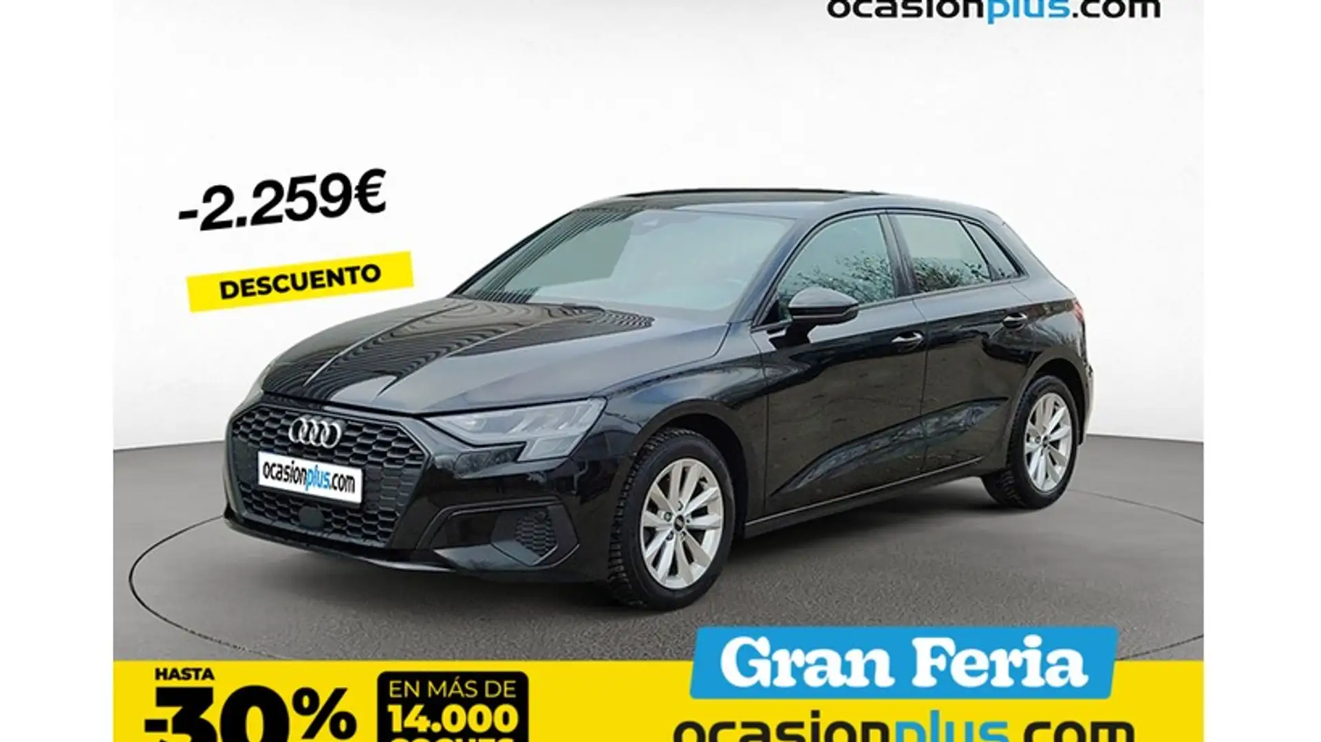 Audi A3 Sportback 30 TFSI Advanced S tronic Schwarz - 1