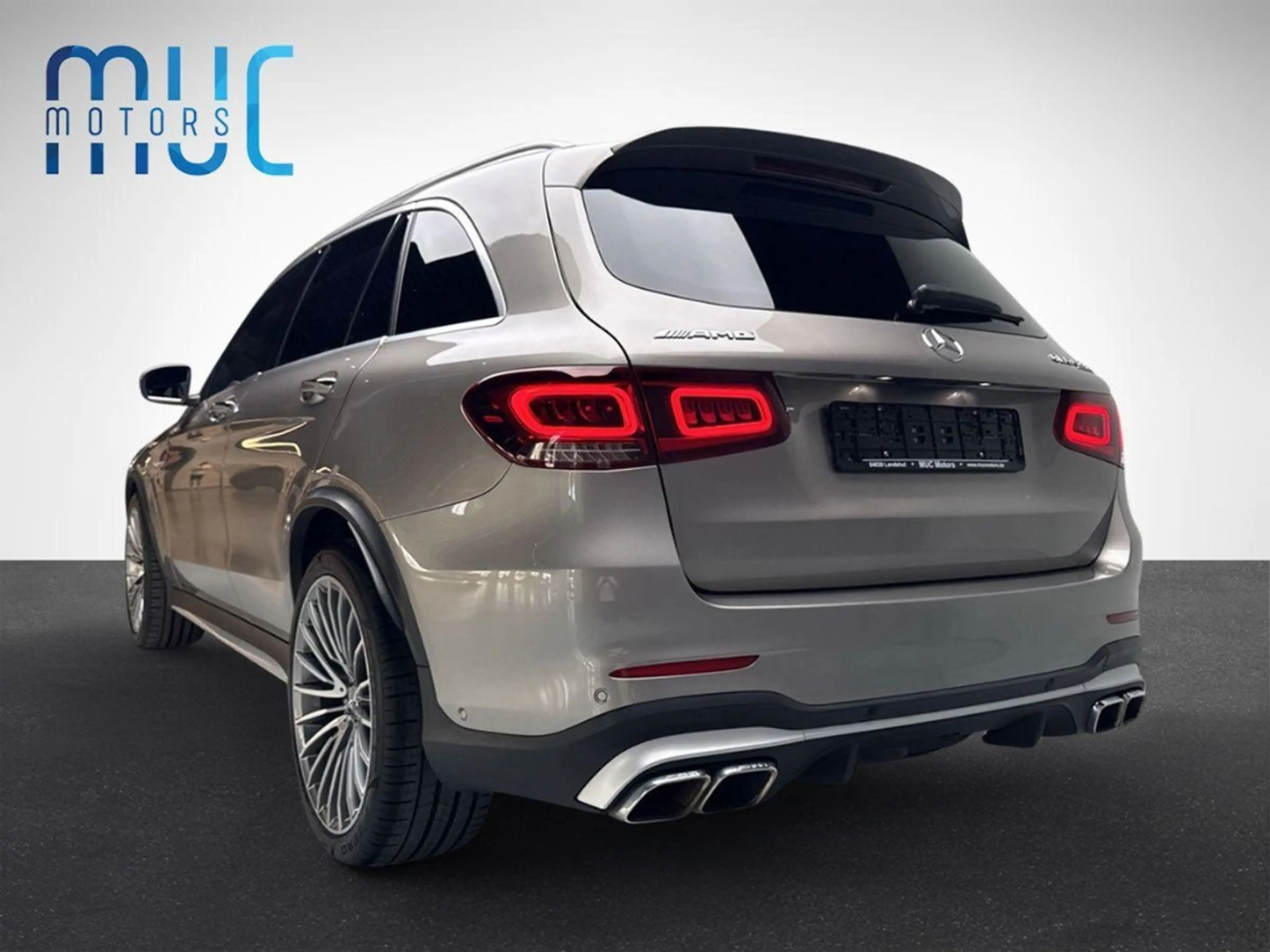 Mercedes-Benz GLC 63 AMG S 4Matic  MOJAVESILBER Scheckheft MB — photo 5