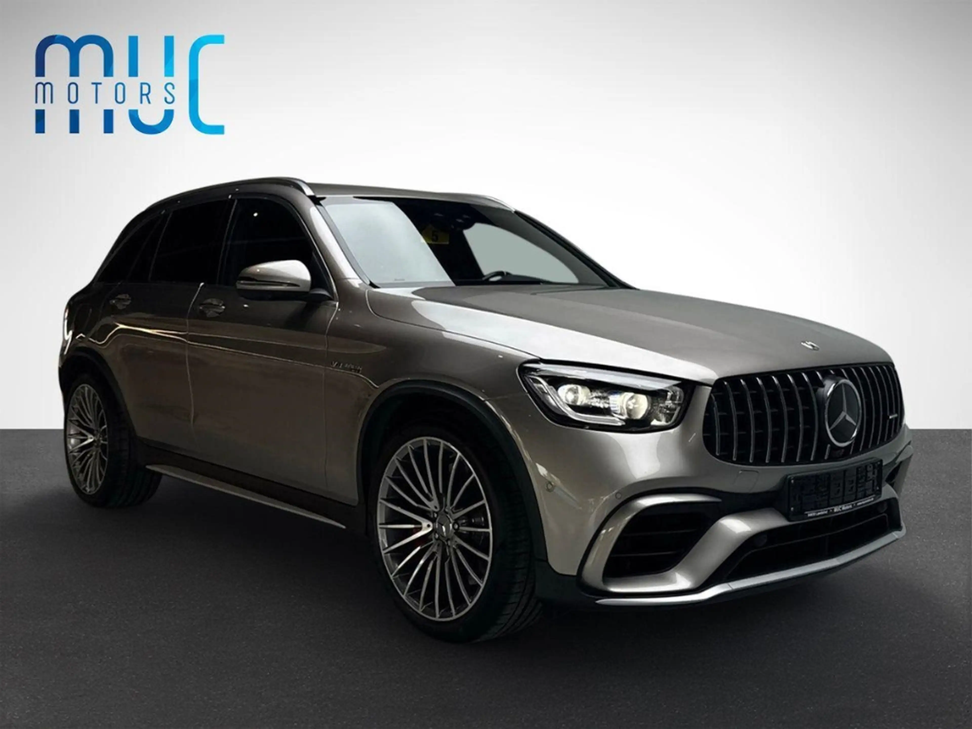 Mercedes-Benz GLC 63 AMG S 4Matic  MOJAVESILBER Scheckheft MB — photo 3