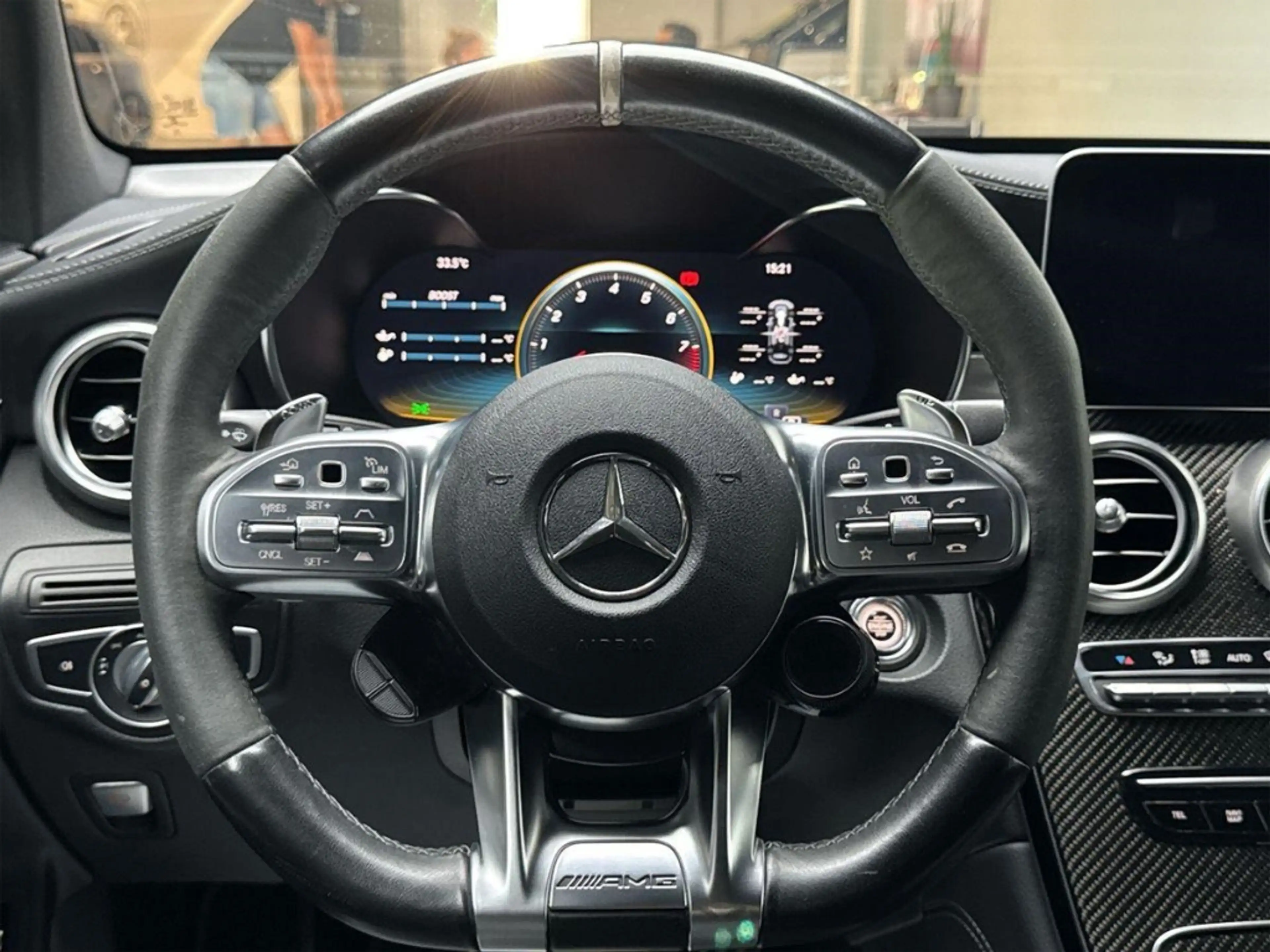 Mercedes-Benz GLC 63 AMG S 4Matic  MOJAVESILBER Scheckheft MB — photo 8