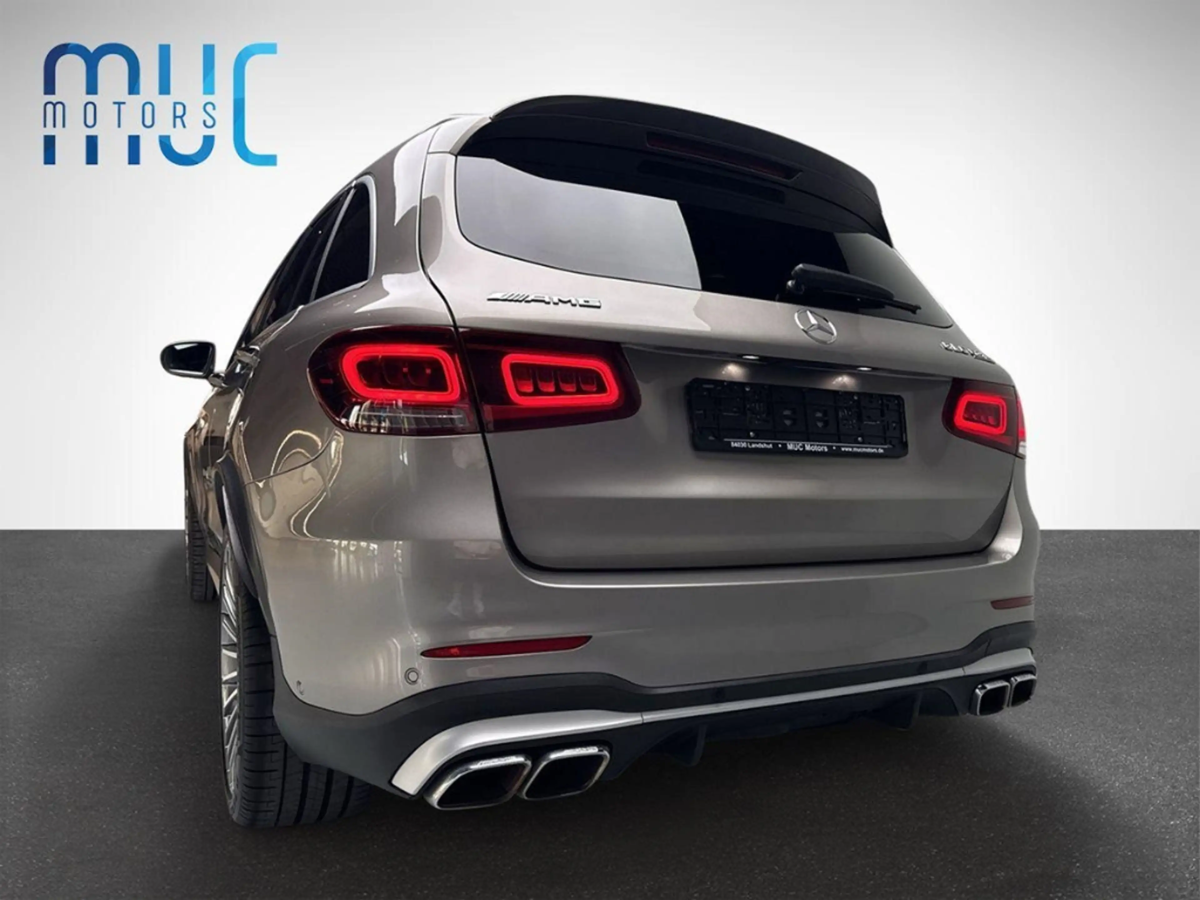 Mercedes-Benz GLC 63 AMG S 4Matic  MOJAVESILBER Scheckheft MB — photo 15