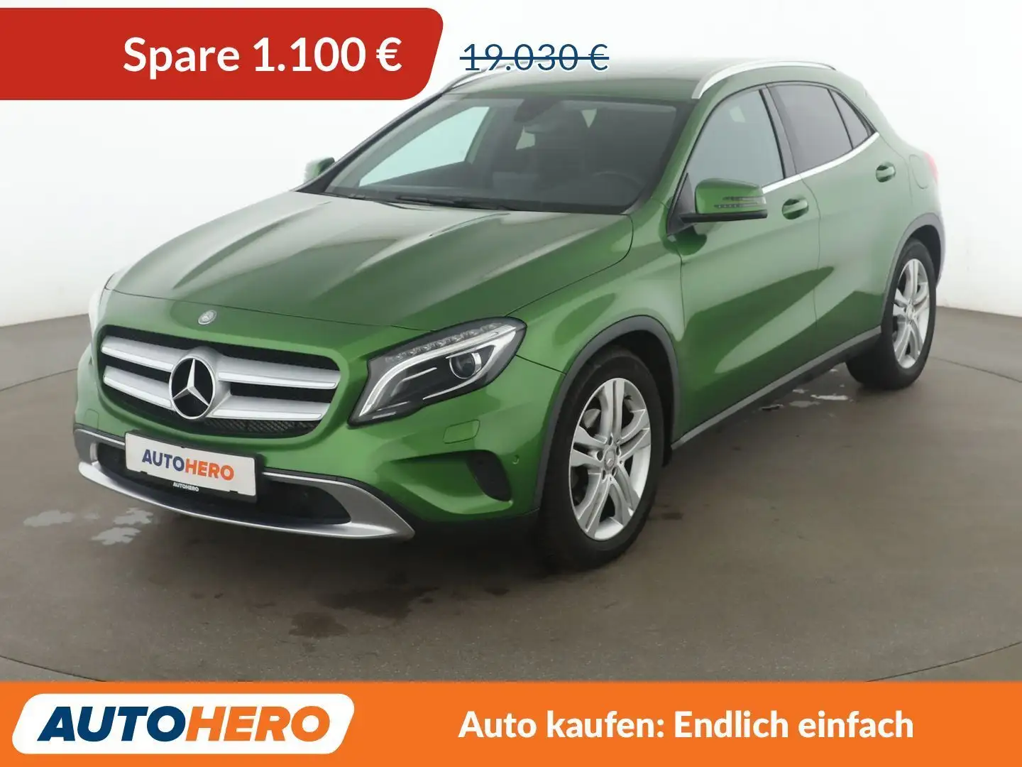 Mercedes-Benz GLA 180 GLA 180 Urban Aut.*NAVI*BiXENON*PDC*SHZ*TEMPO* Grün - 1