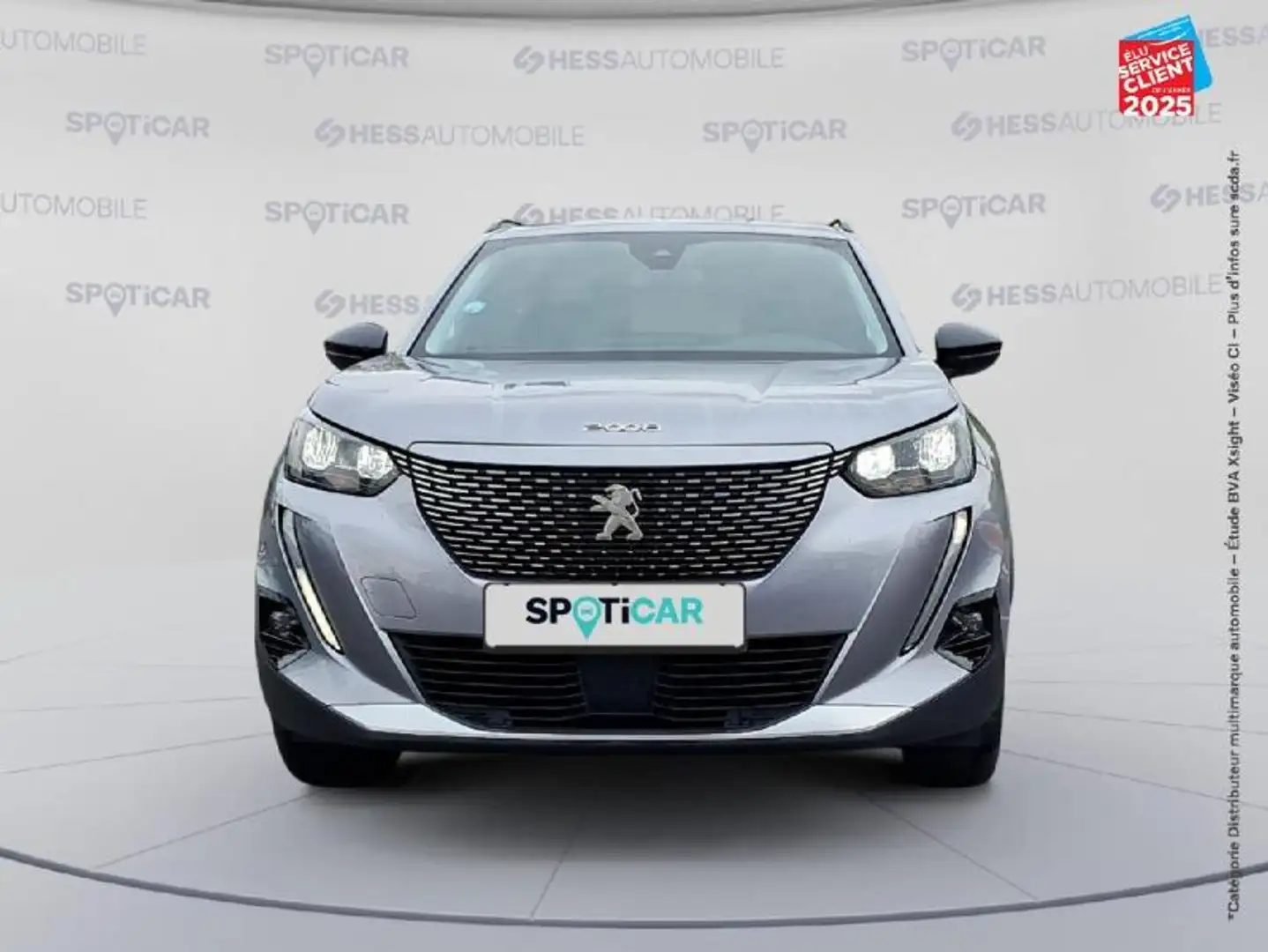 Peugeot e-2008 e-2008 136ch Roadtrip GPS Camera Gris - 2
