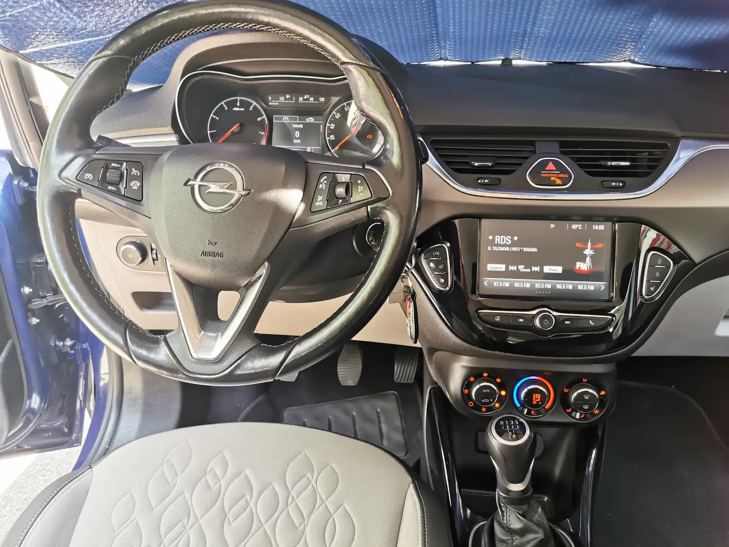 Opel Corsa Corsa V 2015 5p 1.4 Advance (n-joy) Gpl 90cv Blu/Azzurro - 2