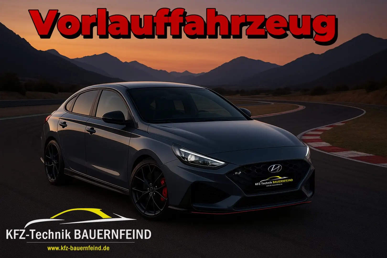 Hyundai i30 Fastback N Performance PANO 8-FACH Gris - 1