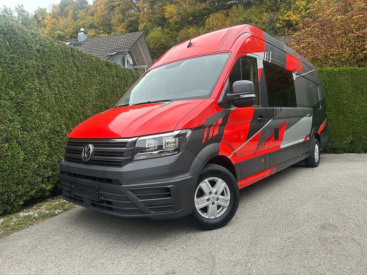 Volkswagen Crafter Crafter 35 L5H4 2,0TDI *CAMPINGDOKA* Rot - 1