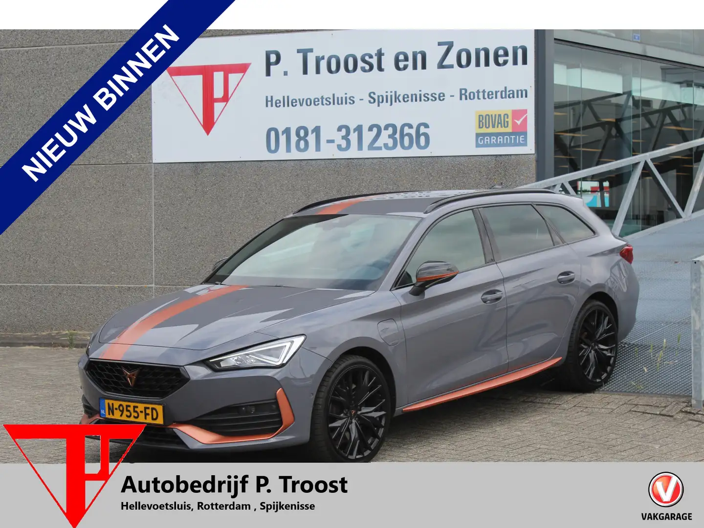 CUPRA Leon Sportstourer 1.4 e-Hybrid 245 AUTOMAAT NAVI/CLIMA/ Grijs - 1