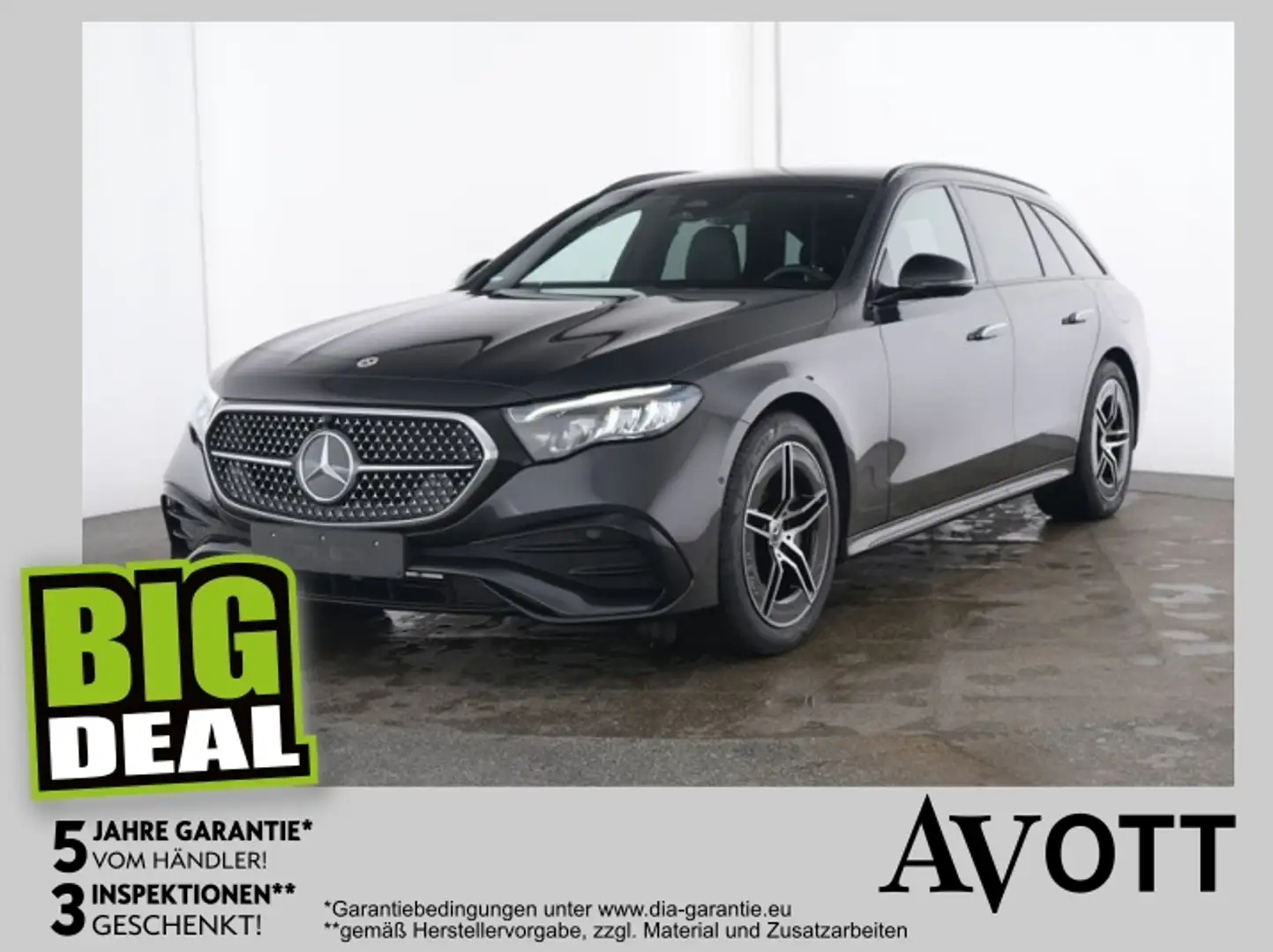 Mercedes-Benz E 300 de T Ö-Edition AMG Anhängevorr. Grau - 1