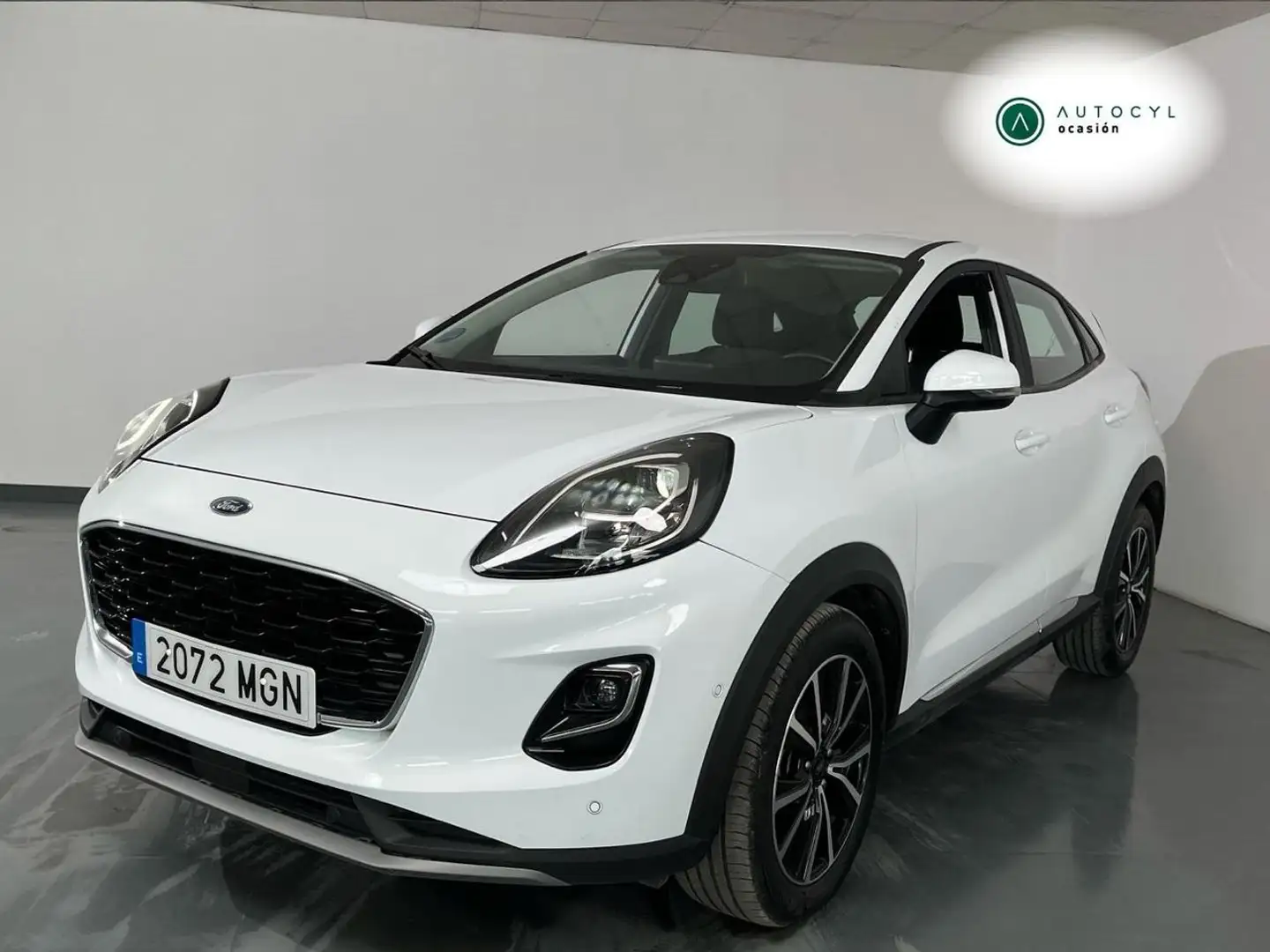 Ford Puma 1.0 EcoBoost 125cv Titanium MHEV Auto Blanc - 2