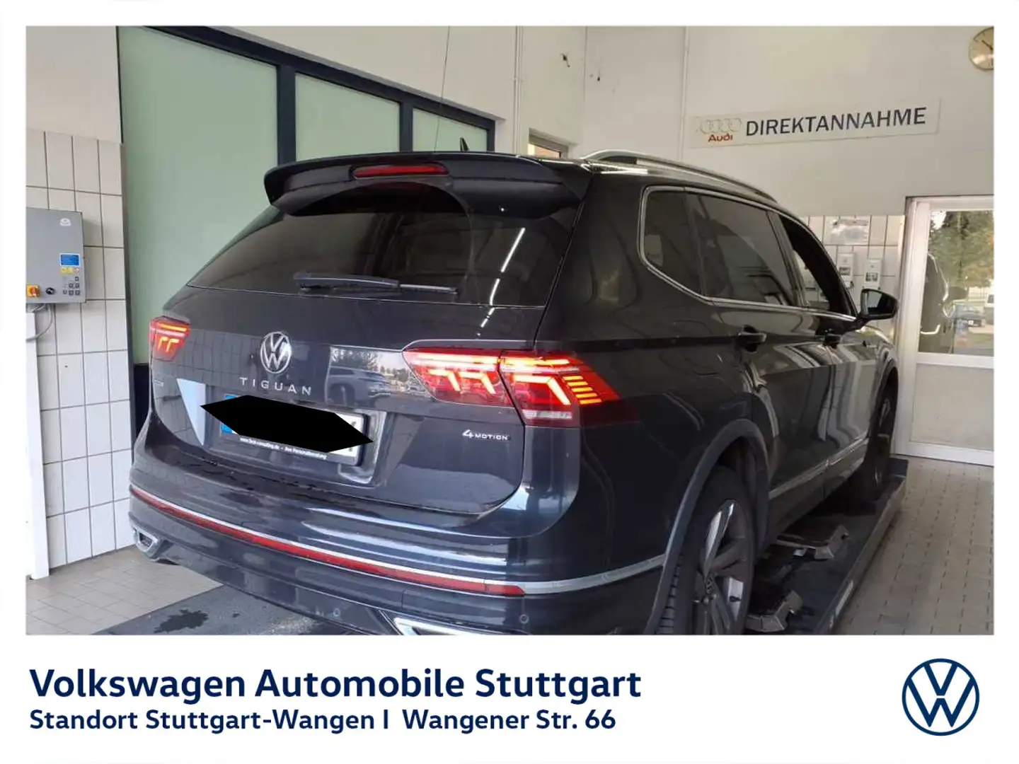 Volkswagen Tiguan Allspace 2.0 TDI DSG R-Line Kamera AHK Pa Schwarz - 2