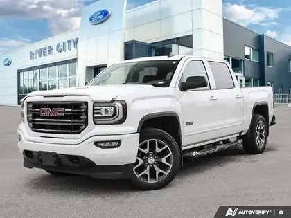 White 2017 GMC Sierra 1500 Pickup Truck Four-Wheel Drive Automatic
