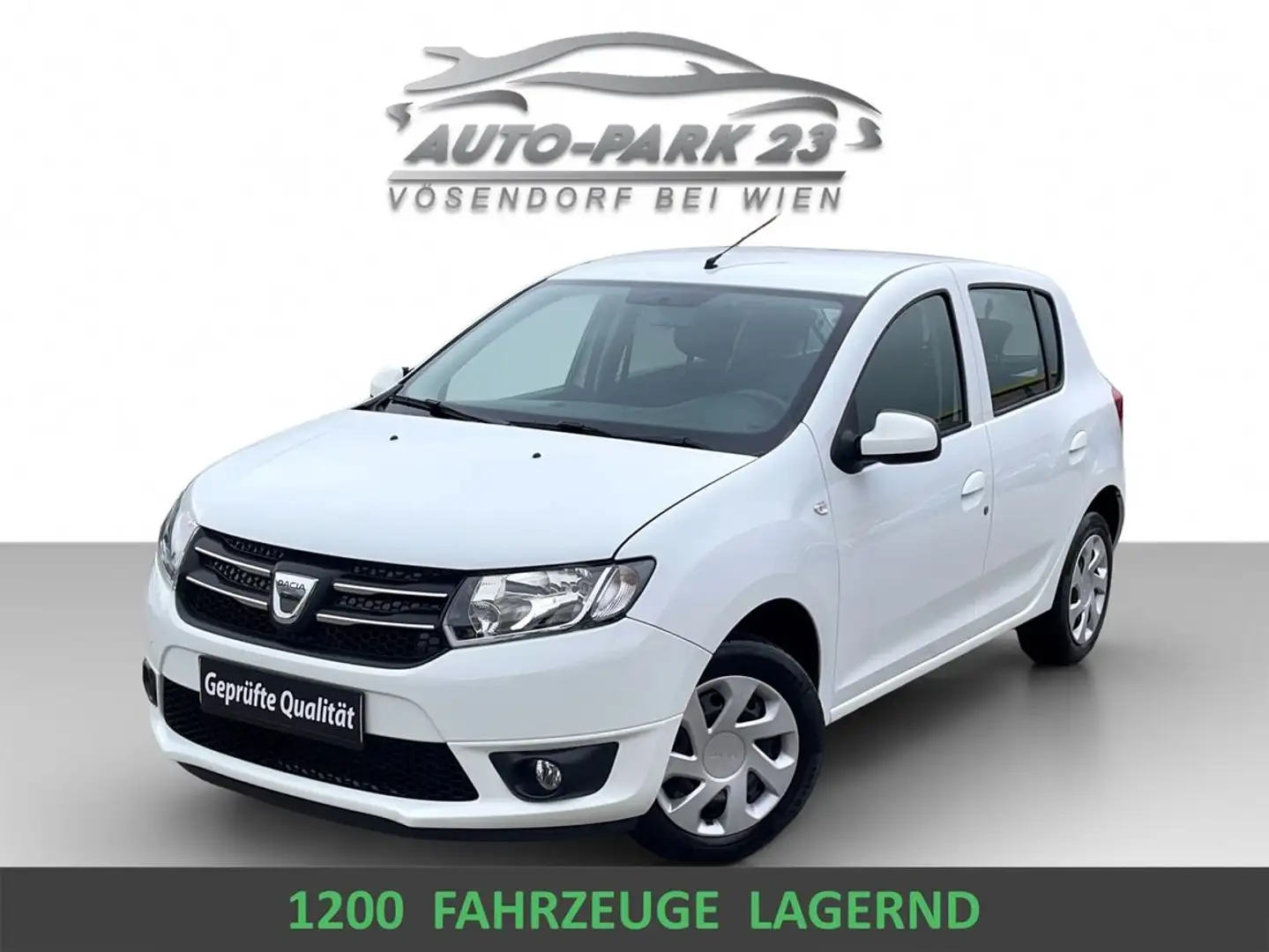 Dacia Sandero SOFORT-KREDIT*GARANTIE**PICKERL4/2027*MOD2017 Weiß - 1