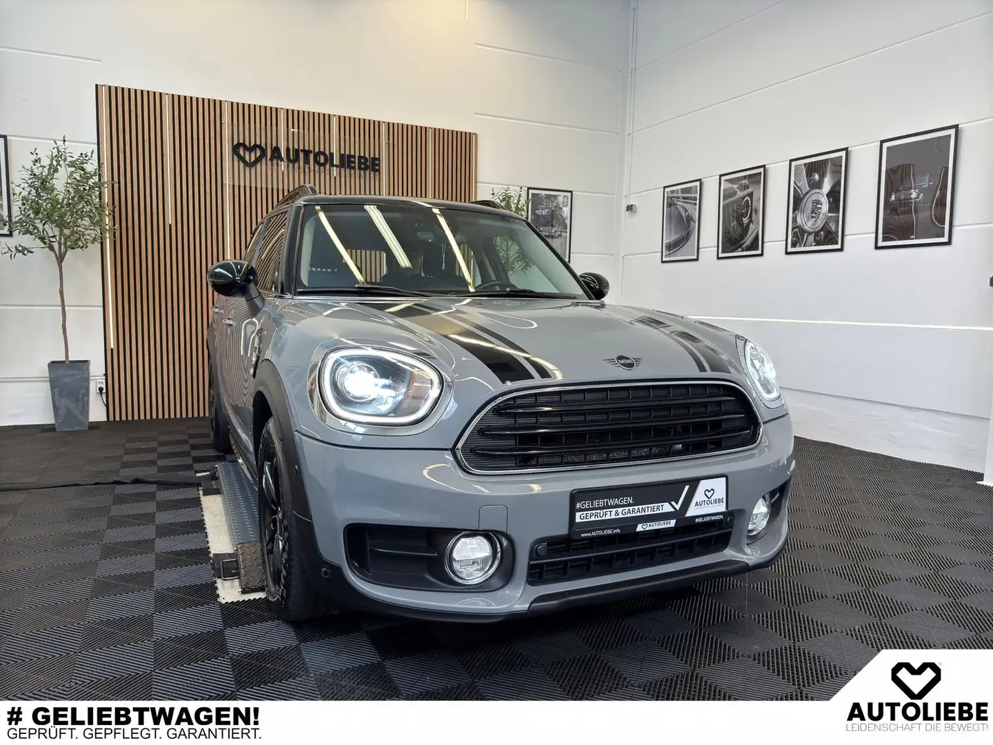 MINI Cooper D Countryman ALL4 AHK*LED*NAVI*KEYLESS Szürke - 1