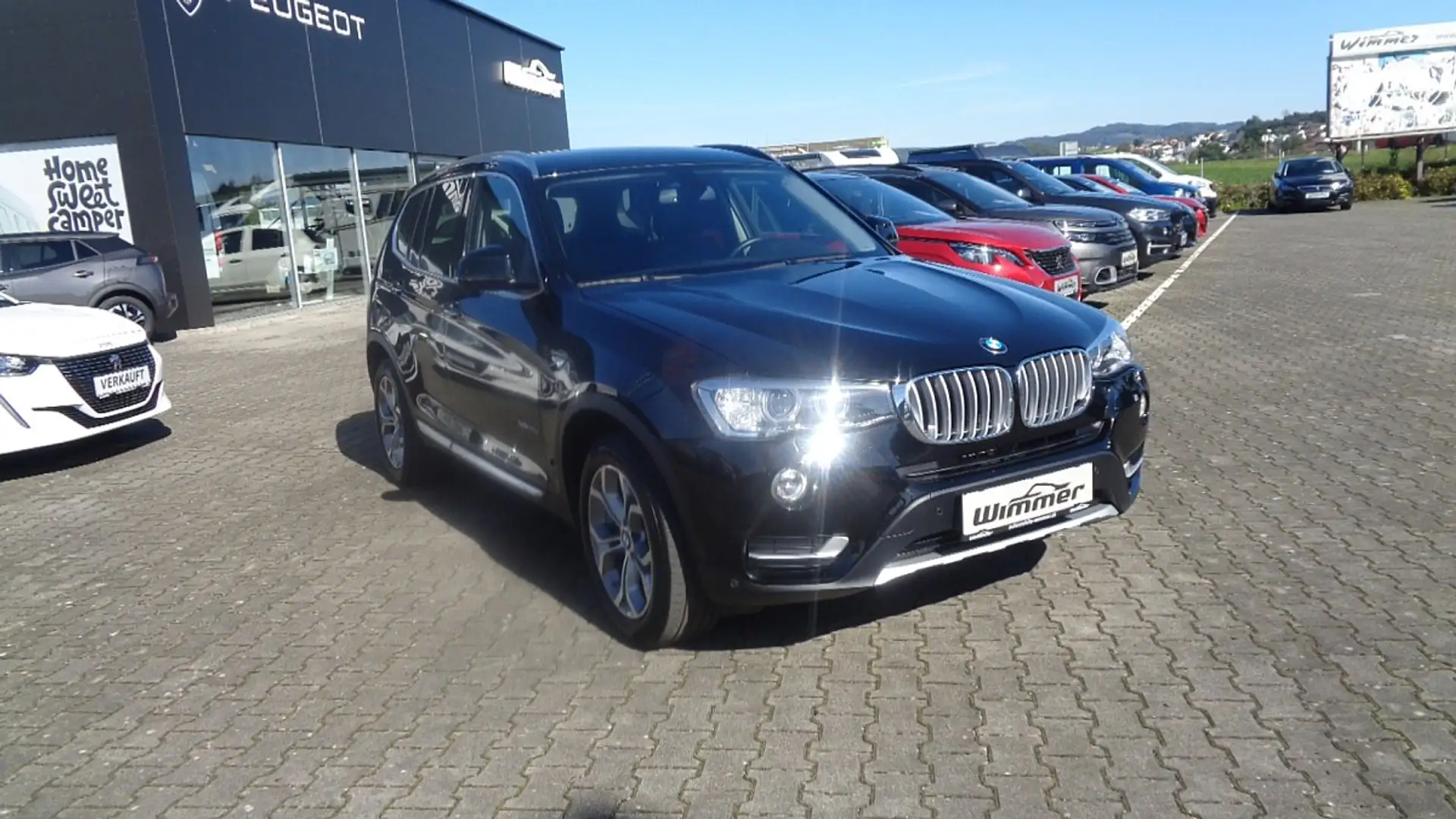 BMW X3 xDrive 20d Österreich-Paket Aut. Schwarz - 2
