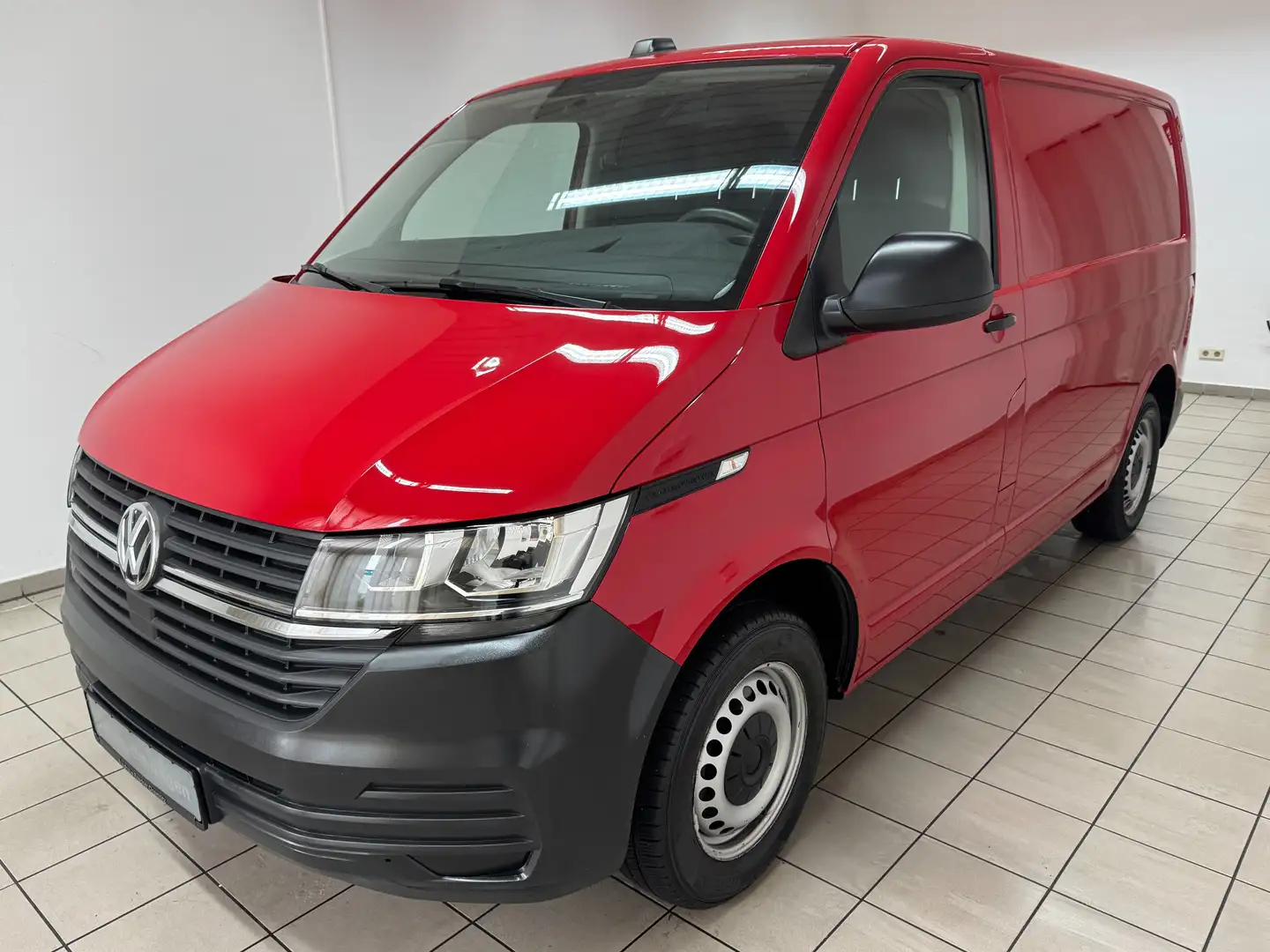 Volkswagen T6.1 Transporter Kasten 2.0 TDI Navi Klima Kamera 3 Si. UVP 38T€ Rouge - 1