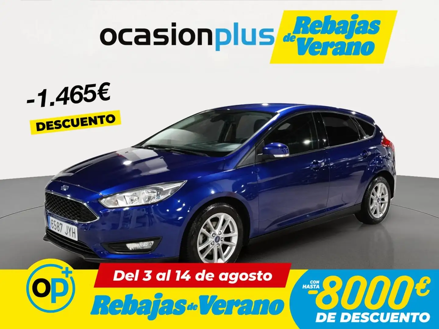 Ford Focus 1.6 TI-VCT Trend+ Powershift Azul - 1