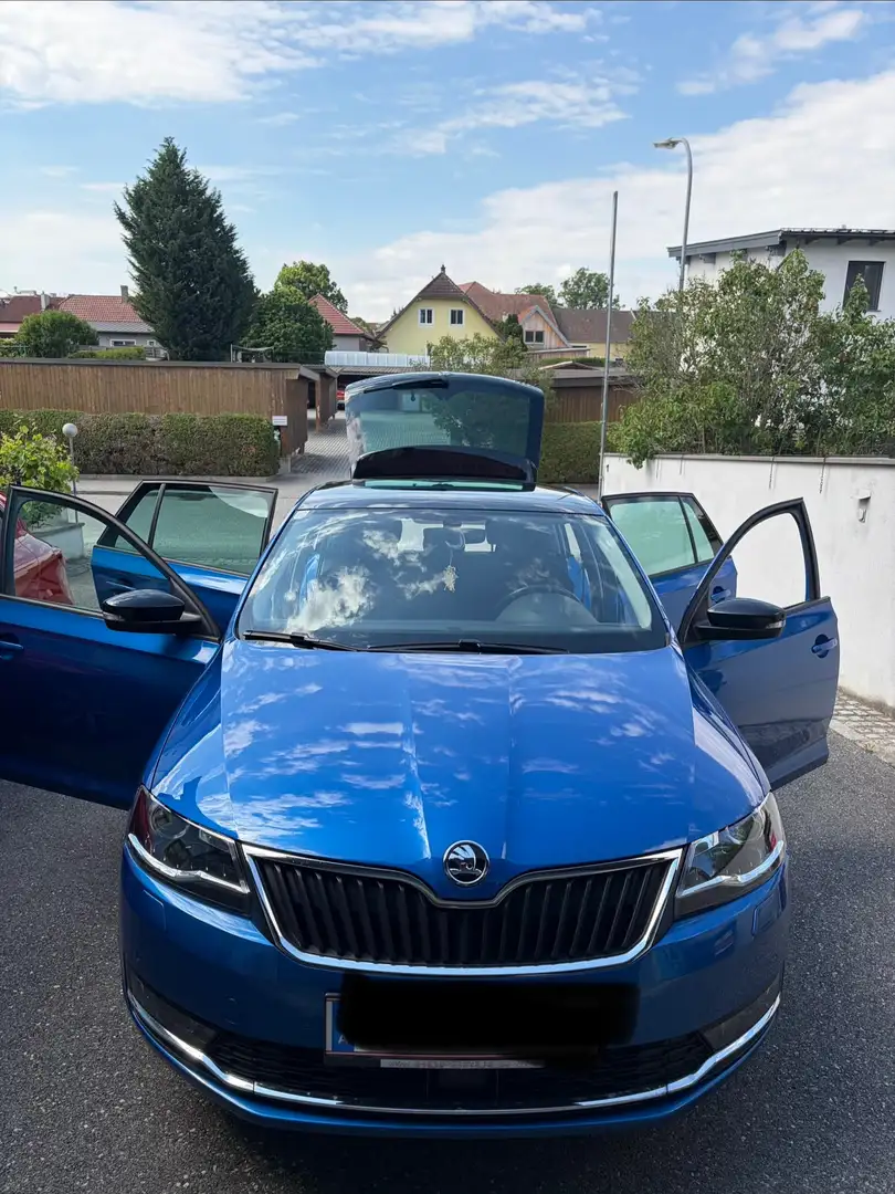 Skoda Rapid/Spaceback Rapid 1,0 TSI Sport Sport Blau - 1