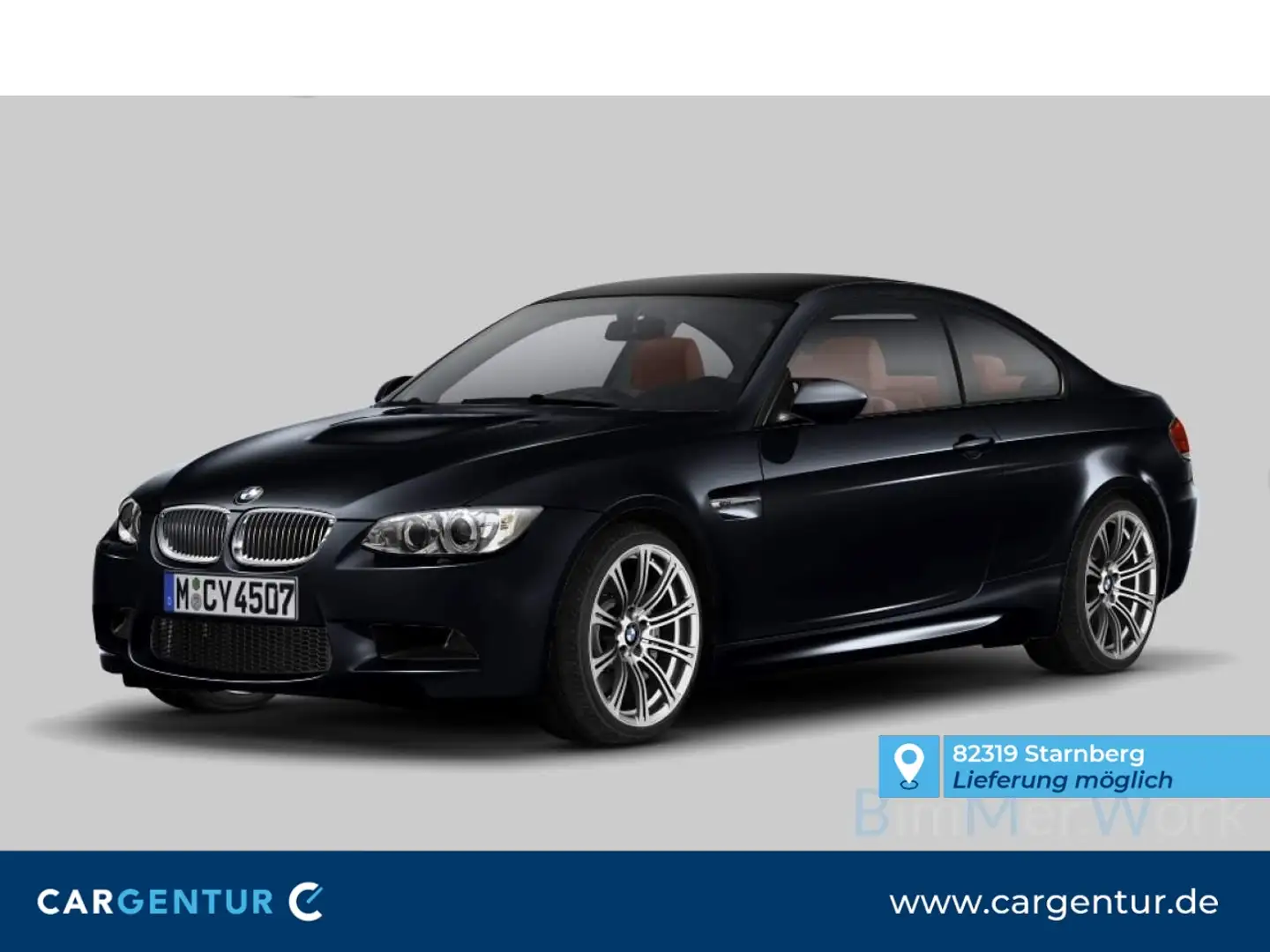 BMW M3 kein US-Import SpoSi Navi Xen Klima PDC Siyah - 1