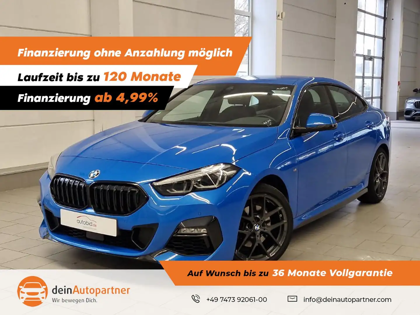 BMW 218 i GC M Sport LED/DAB/SHADOW LINE/LEDER Blau - 1