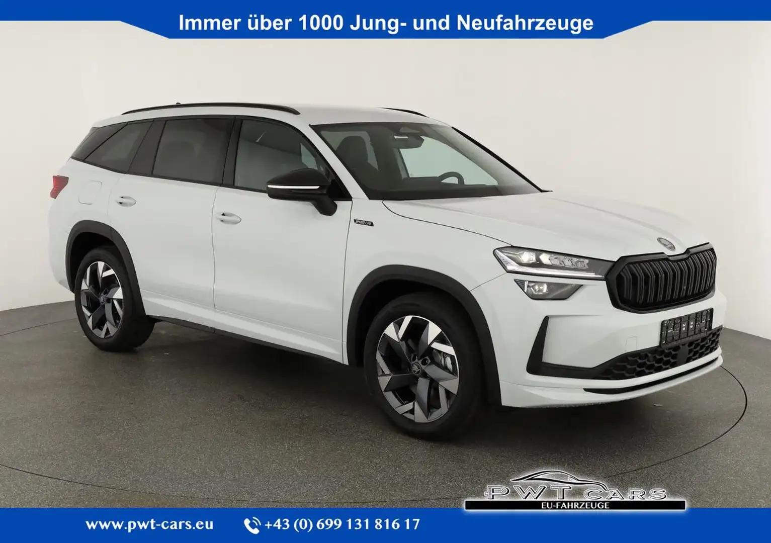 Skoda Kodiaq 1.5 TSI iV 150kW Sportline Sportline, AHK, Matr... Weiß - 1