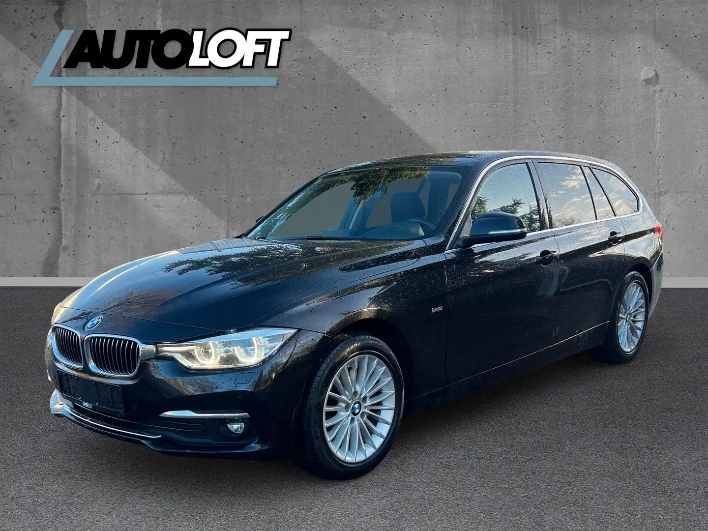 BMW 320 d xDrive Luxury Line HeadUp/LED/R-KAMERA/SHZ Noir - 1
